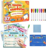 Preschool Learning Activities, 37 Themes Tracing Activity Books Ages 3-8