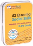 Mind Brain Emotion 52 Essential Social Skills Lessons & Teaching Tool Kit – Social Emotional Learning Activities for Parents, Teachers, School Counselor (Kindergarten, Elementary Kids)