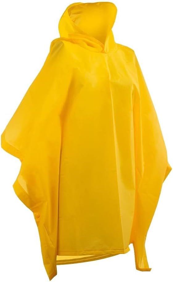 totes unisex-child Lightweight Hooded Packable Pancho With Side Snaps