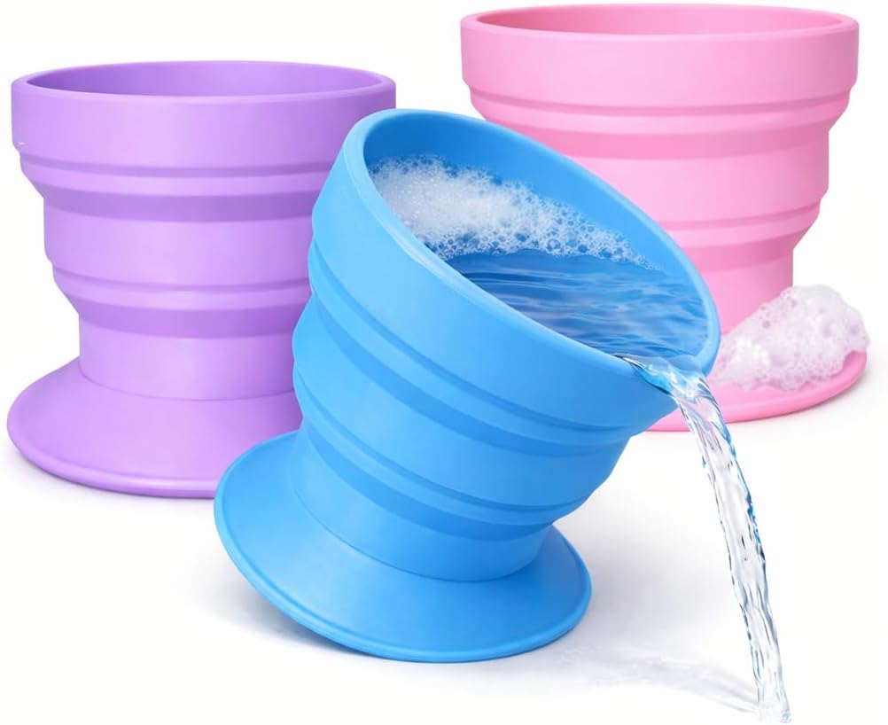 TubbyCup Baby Bath Rinse Cup with Suction Base, Easy Hair Rinsing