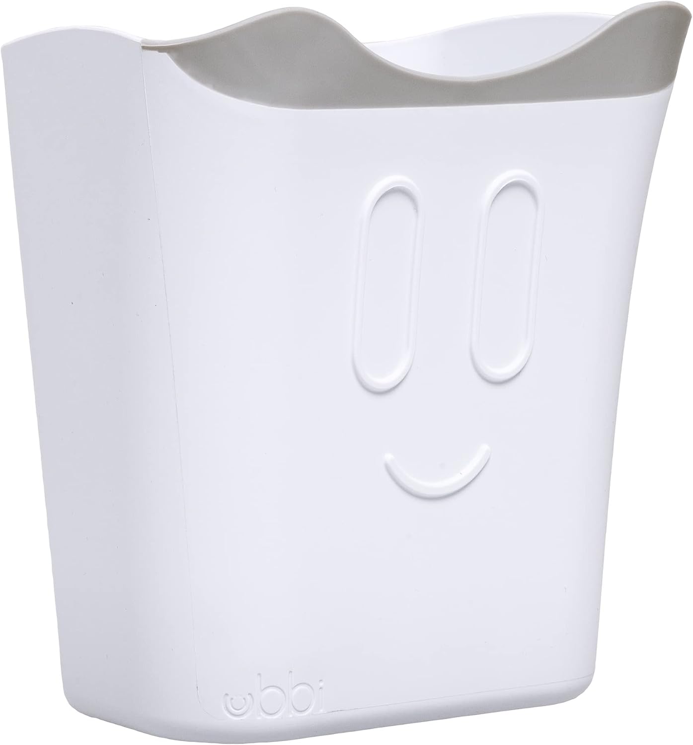 Ubbi Bath Rinse Cup for Babies & Toddlers, White | Baby Hair Rinse Cup, Newborn Bath Time Essential, Tear-Free Bath Accessory