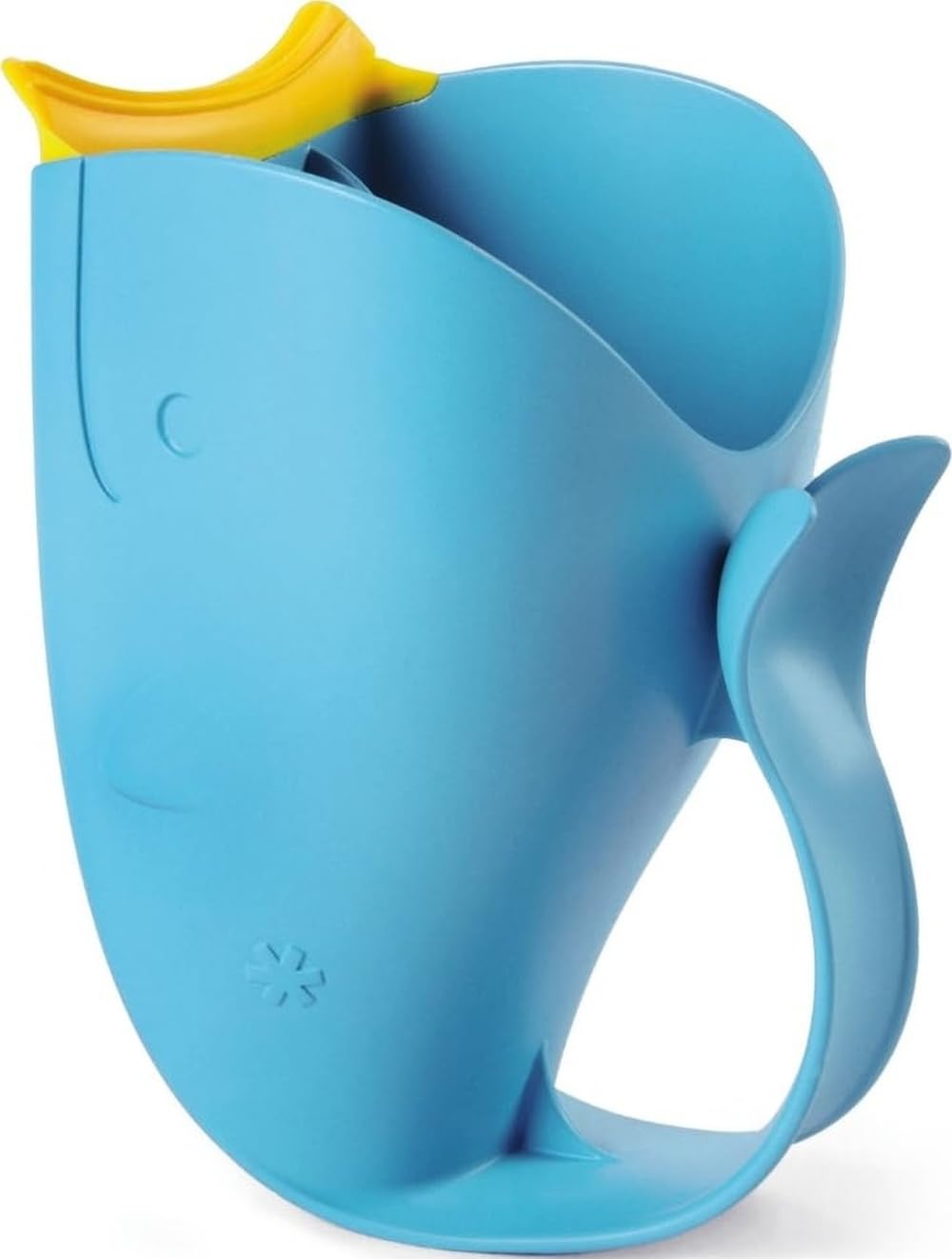Skip Hop Baby Bath Rinse Cup MOBY Tear-Free Waterfall Rinser Blue Age 0+