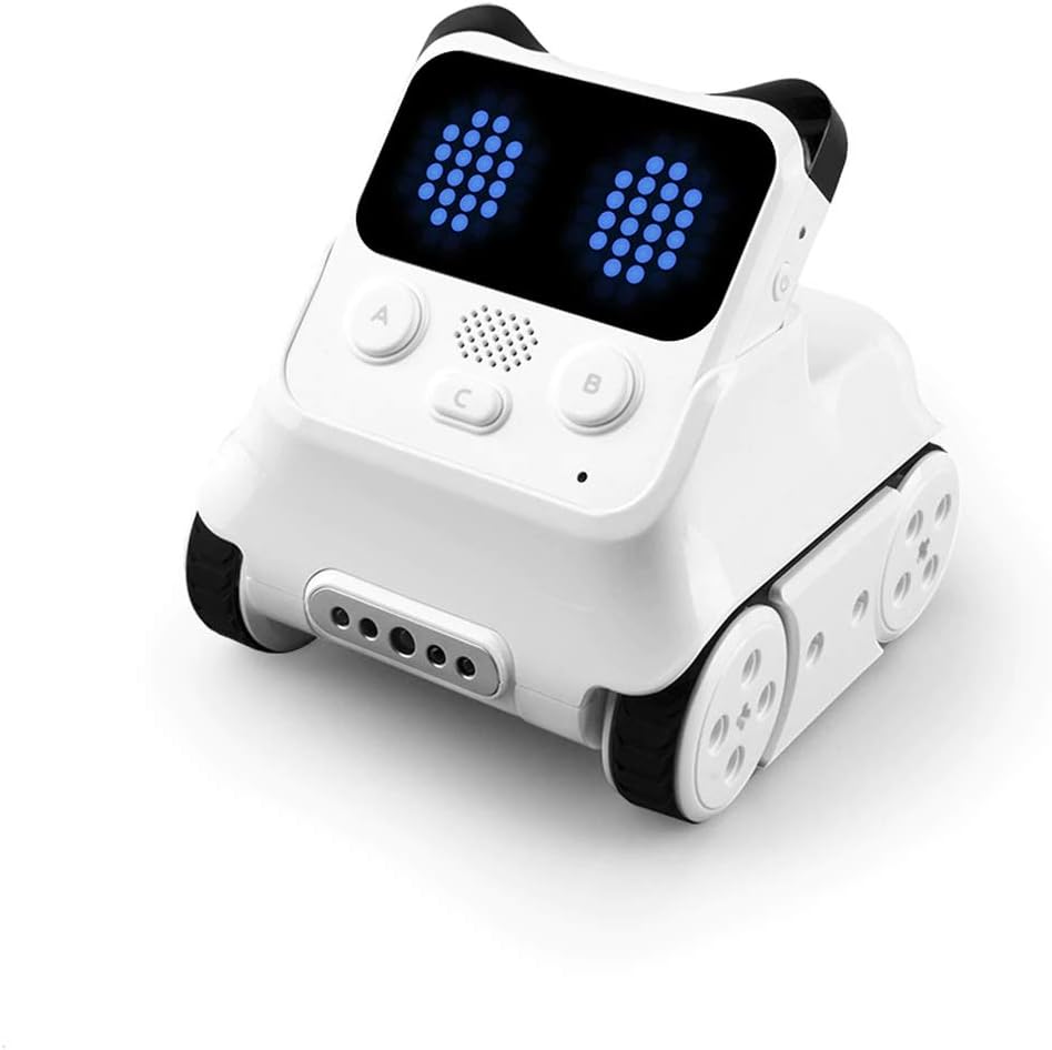 Makeblock Codey Rocky Interactive Coding Robot for Kids 6-12 | Interactive Emo Robot Toy, Supports Scratch & Python Programming, Smart Educational STEM Robotics Gift，Coding for Kids 6+