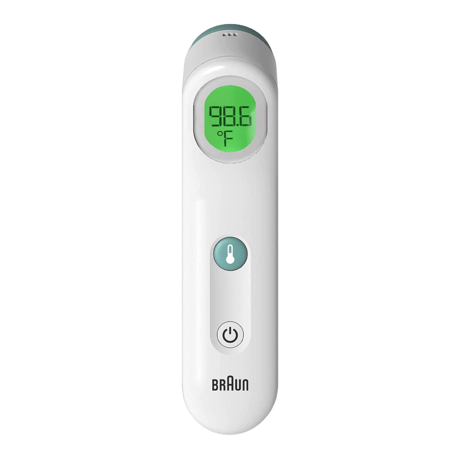 Braun Sensian Contact 5 Forehead Thermometer | Gentle Digital Thermometer for Adults and All Ages with Professional Accuracy and Color Coded Guidance