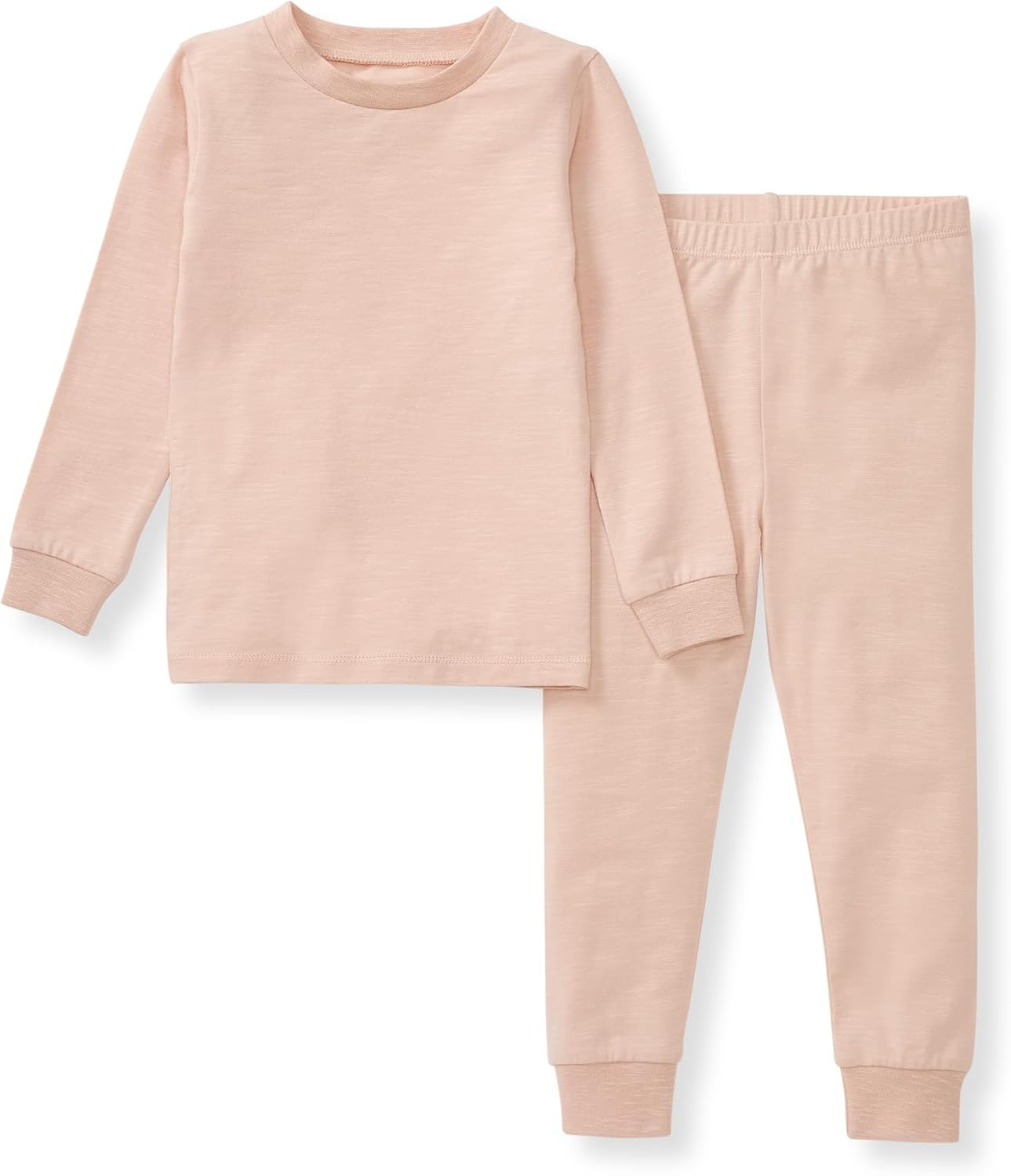 Burt’s Bees Baby Unisex Baby Honeysoft Pajamas, Tee and Pant 2-Piece PJ Set, Soft Organic Cotton & Lyocell Blend