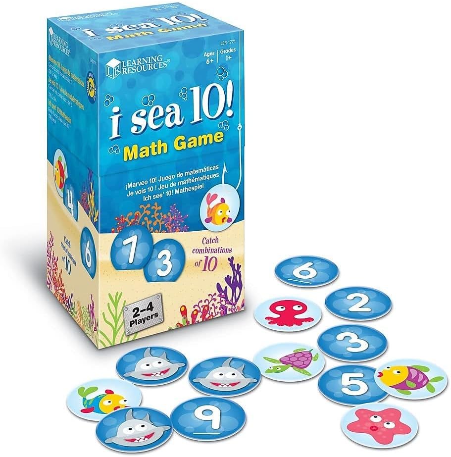 Learning Resources I Sea 10 Math Game