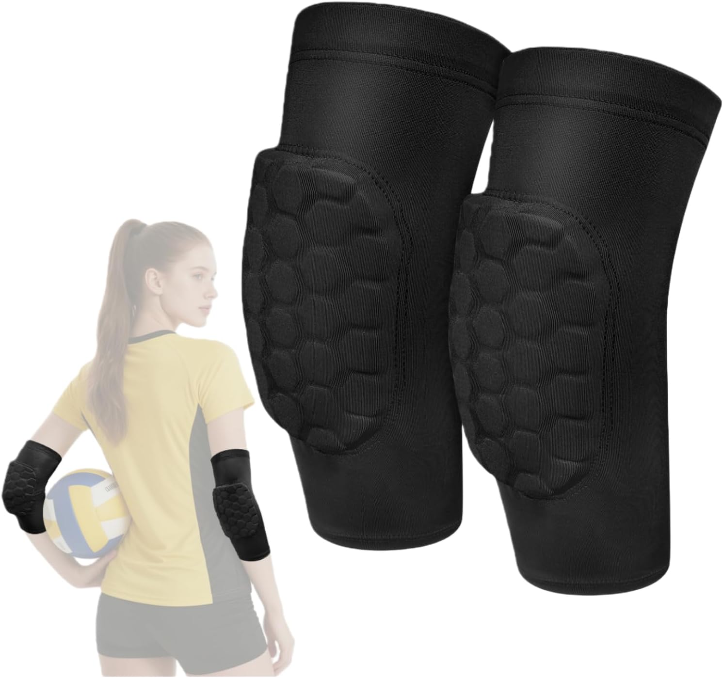 Volleyball Elbow Pads Kids 2XS-XL -Breathable Elbow Protector Teenagers Men Women Dancing Skating Football arm pads