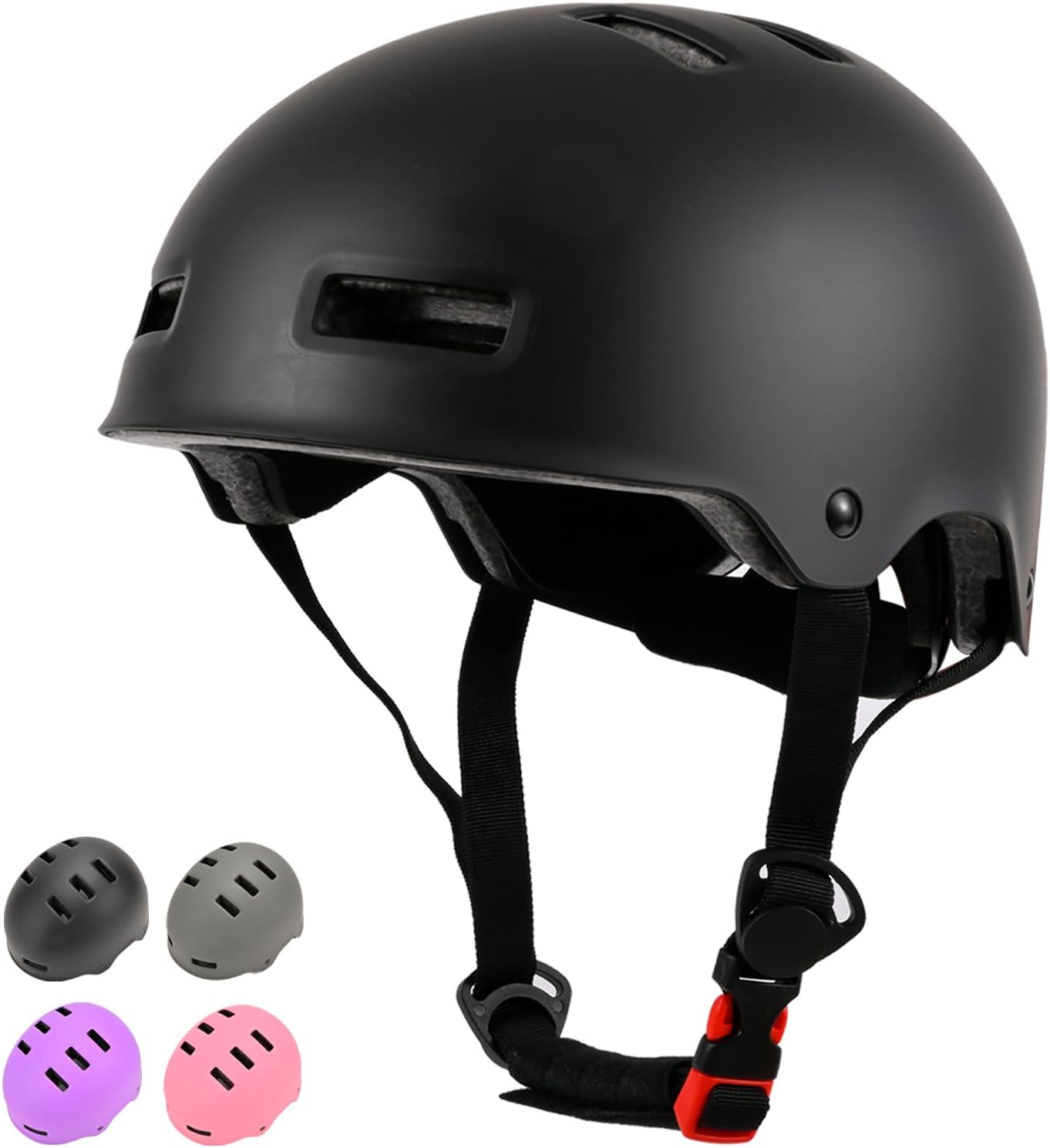 Adjustable Kids Bike Helmet for Boys Girls Youth, Kids Protective Helmets for Multi-Sports Skateboard Scooter Bicycle Cycling Skating