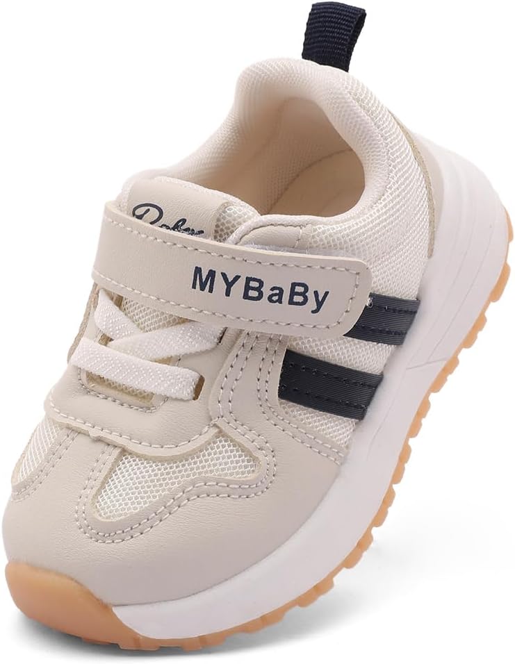 Baby Shoes Infant Toddler Boys Girls Walking Shoes Lightweight Sneakers | Mesh,Breathable,Comfortable,Hook-Loop,Non-slip,Easy to Put on and Take off,First Walkers Outdoor Shoes 9 12 18 21 24 Months