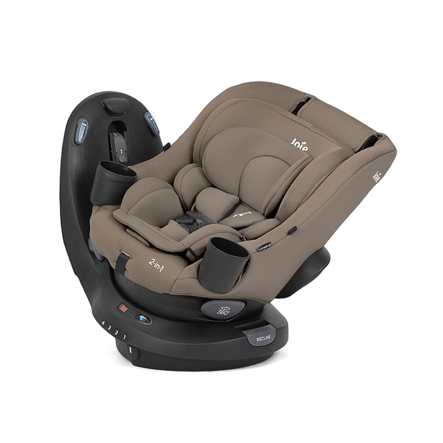 Joie Baby Chili Spin SI 360 Rotating 2-in-1 Car Seat, Convertible | Rear and Forward-Facing, No-Rethread Harness, Side Impact Protection