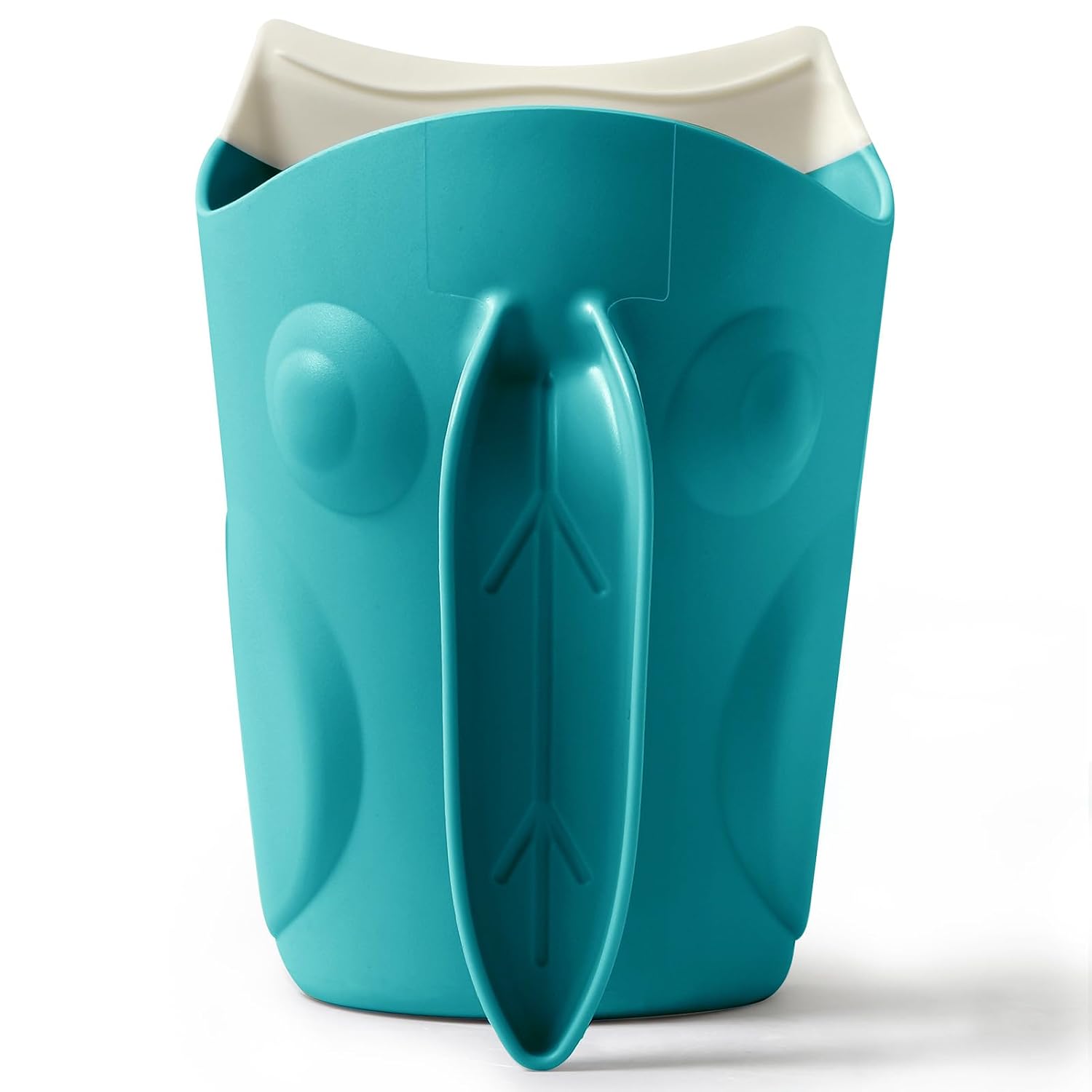 Baby Control The Flow Bath Rinse Cup, Tear Free Rinser to Wash Hair and Body with Easy Grip Handle and Removable Rain Shower Baby Bath Cup (Blue)