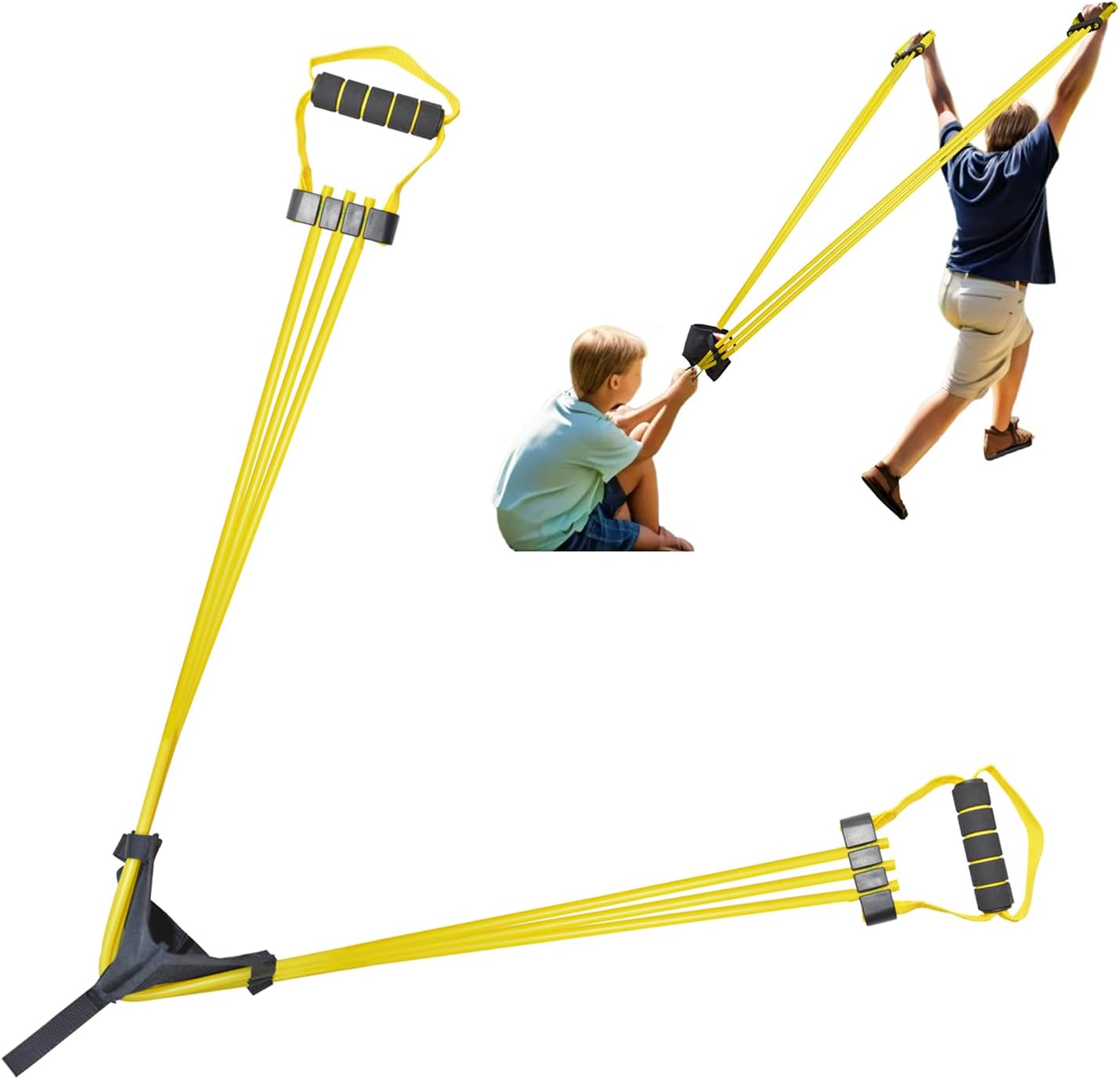 Water balloon launcher slingshot for adult 2026 upgrade (YELLOW)