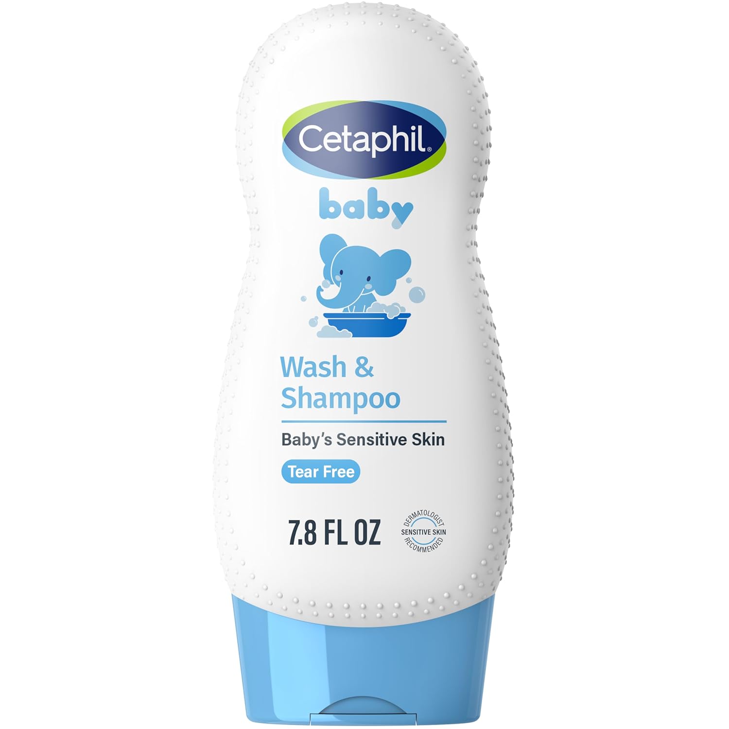 Cetaphil 2-in-1 Baby Shampoo & Body Wash, Tear Free, Calendula, 7.8 Fl Oz | 2-In-1 Baby Wash And Shampoo, Organic Calendula, Tear Free, Paraben Free, Newborn Sensitive Skin, No Colorants Or Mineral Oil