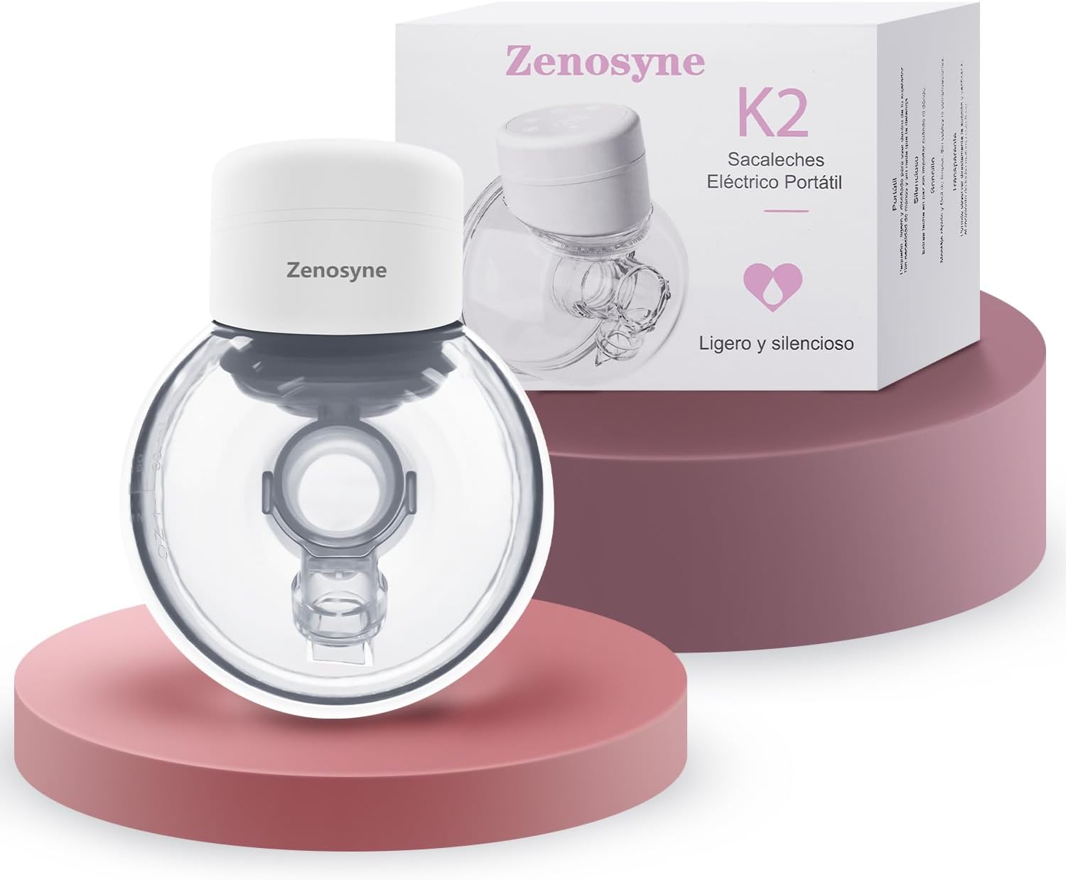 Wearable Electric Breast Pump, Portable Hands-Free Single-Sided Fully Automatic Integrated Breast Pump
