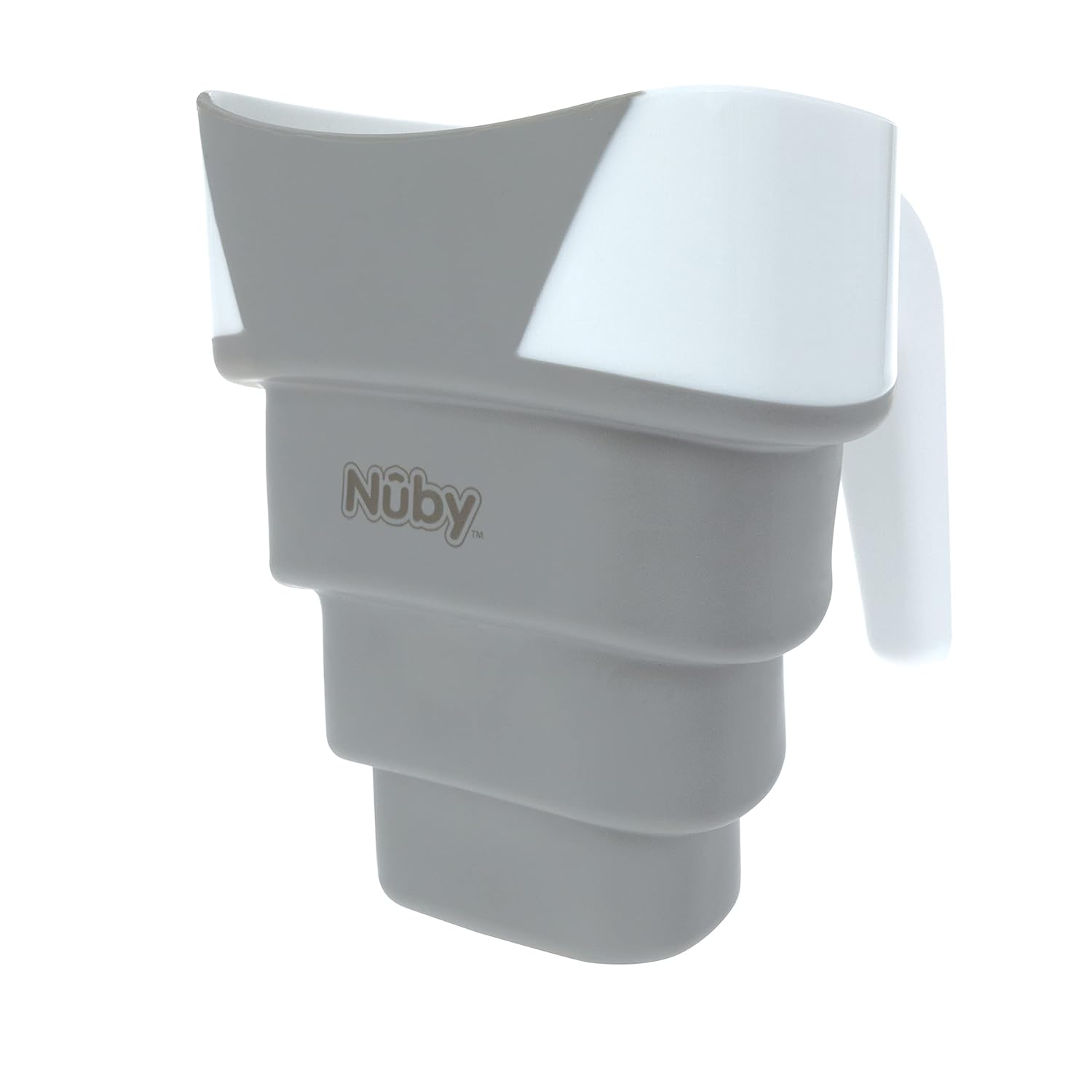 Nuby Collapsible Rinse Pail for Baby Bath Time – Collapsible Bucket with Easy Grip Handle to Rinse Baby Shampoo and Soap – Baby Essentials