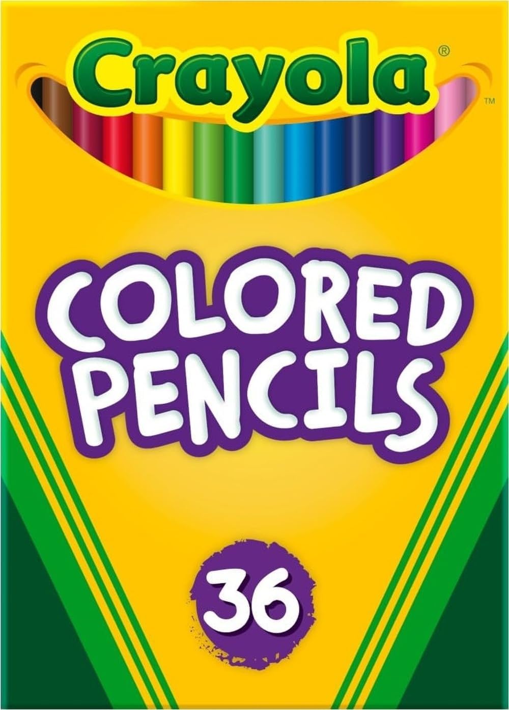 Crayola Colored Pencils (36ct), Teacher School Supplies for Kids & Adults, Preschool Classroom Must Haves, Coloring Gift, Ages 3+