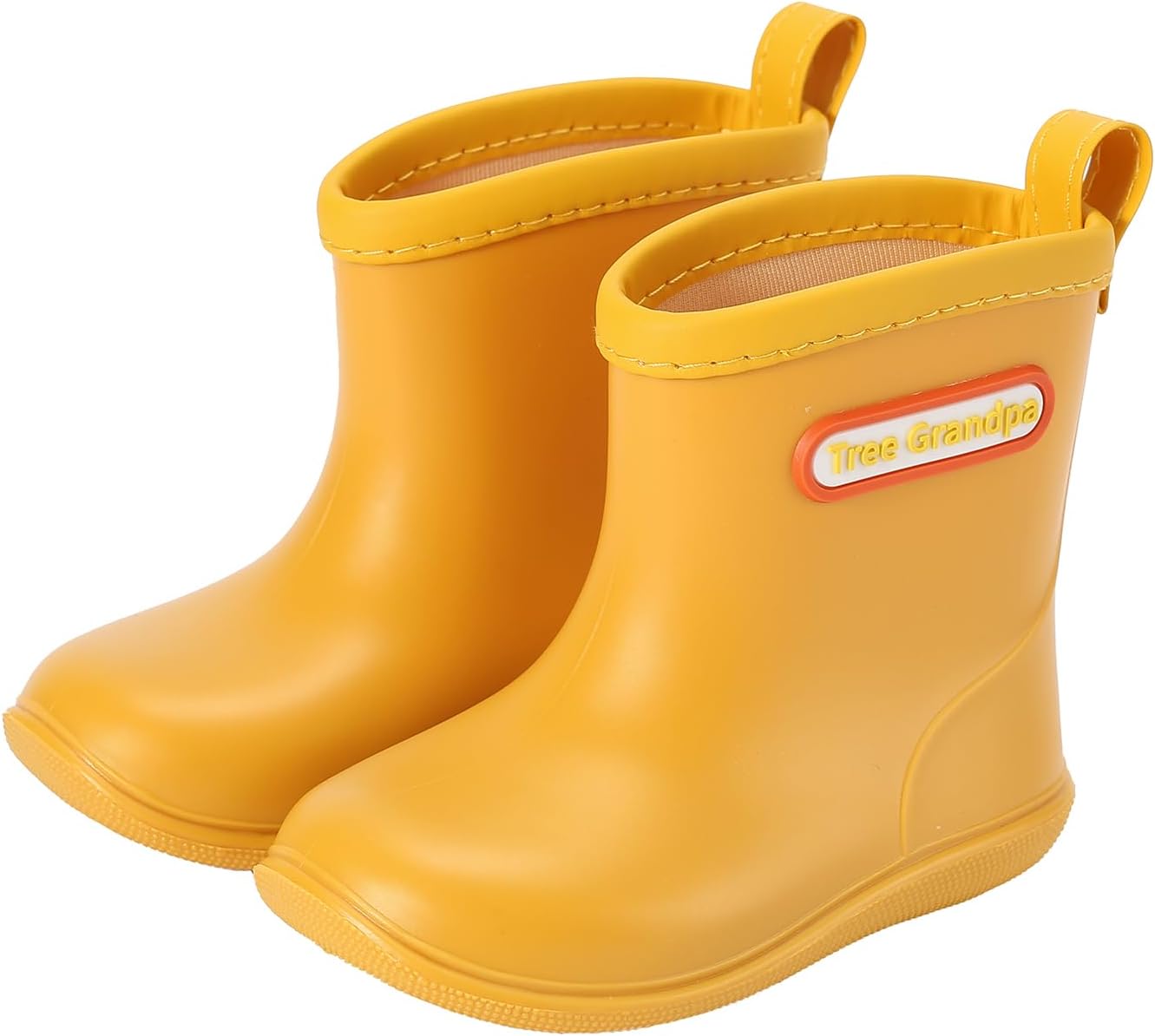 Toddler Rain Boots Waterproof shoes for Boys Girls Lightweight | Easy to Slip on and off & Soft & Flexible & Durability