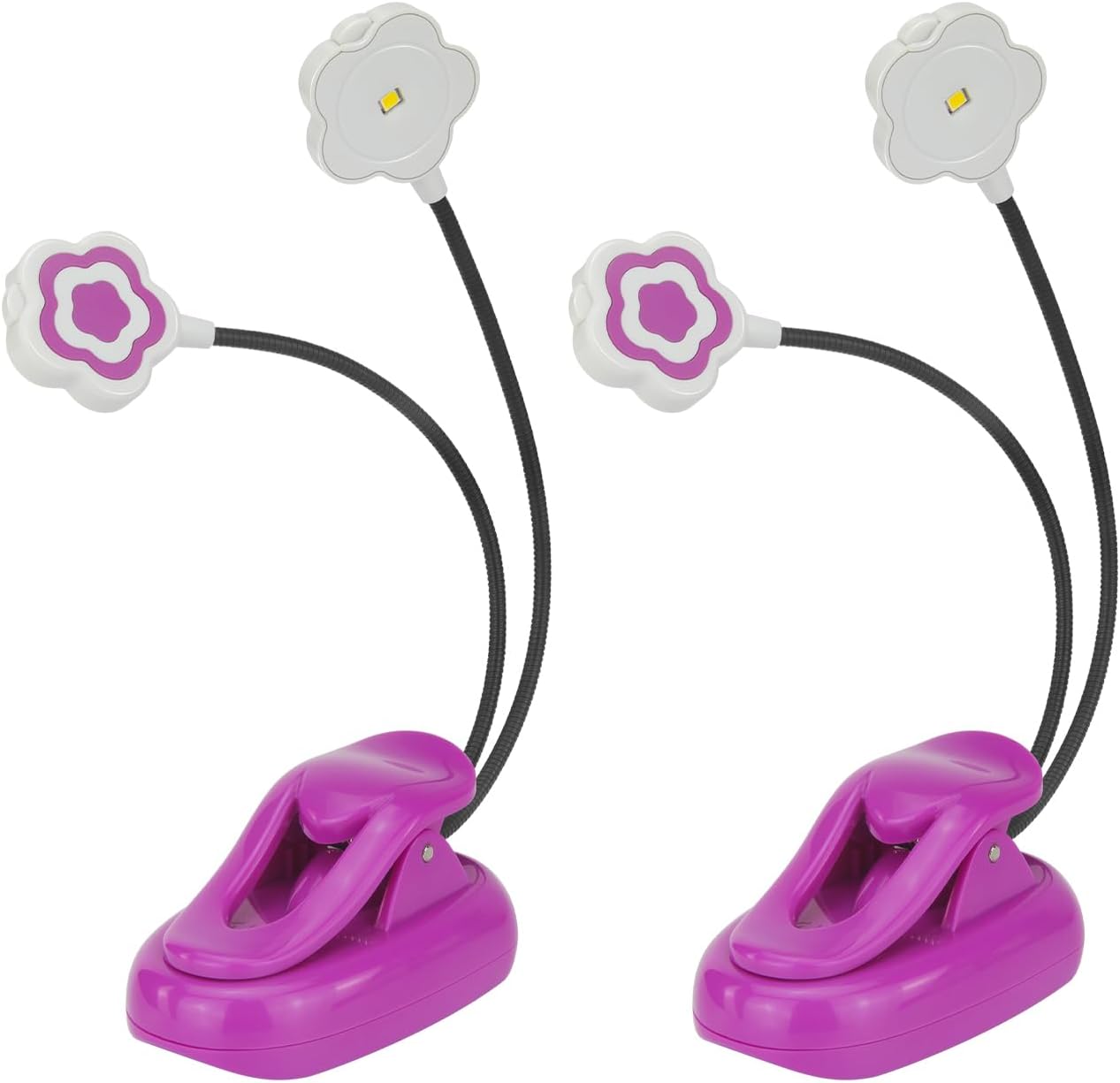 LED Book Light for Bedtime Reading, Battery Operated Clip Light for Kids Studying