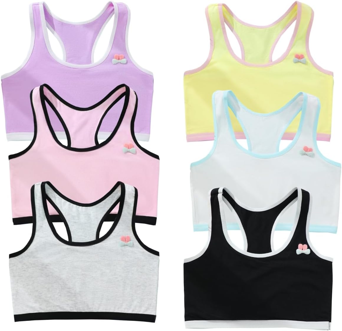 Cotton Training Bras for Girls Sports Bra for Teens | Comfort,Wireless,Breathable