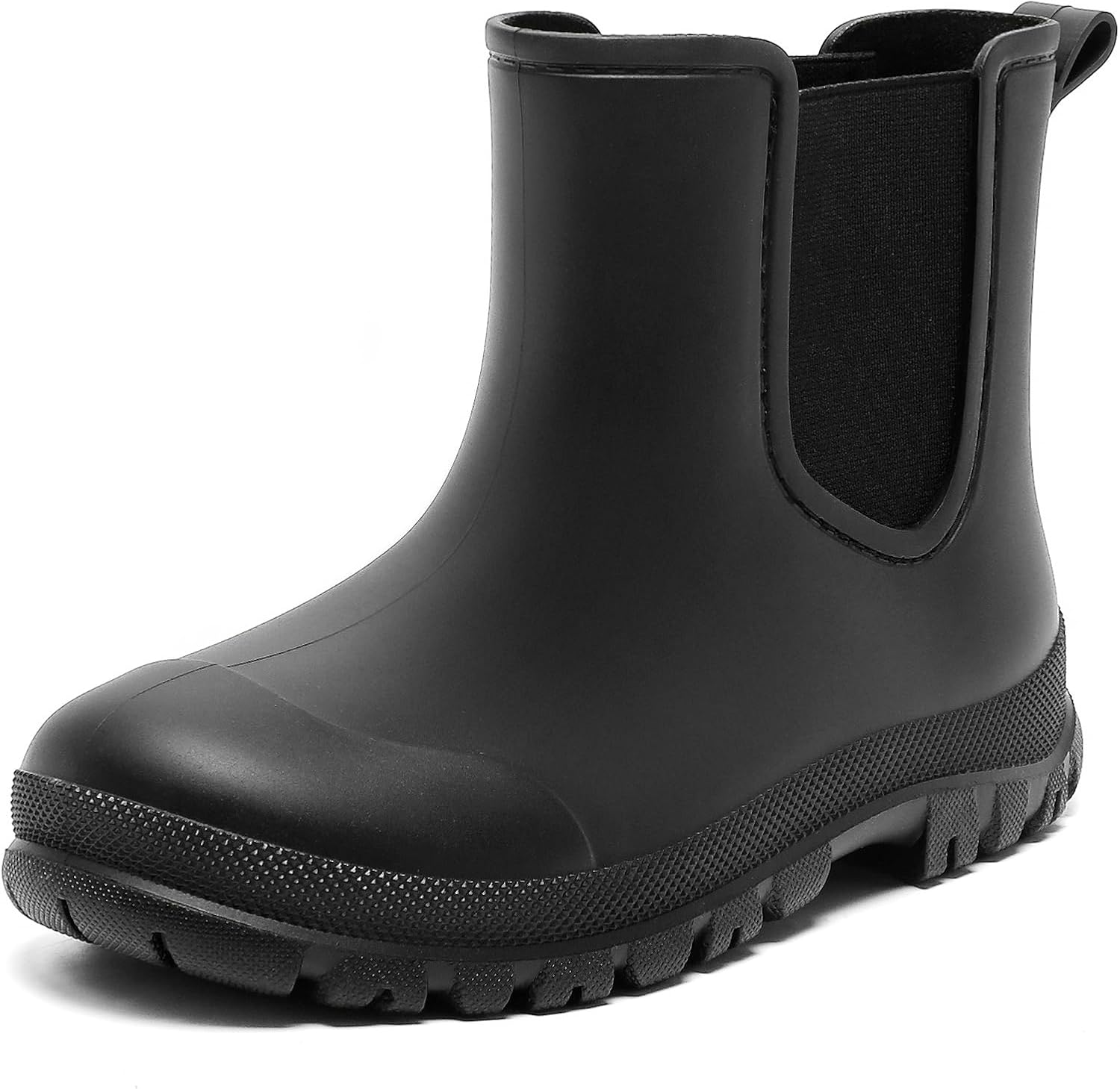 Kids Rain Boots for Girls & Boys, Waterproof Ankle Chelsea Rubber Boots, Non-Slip with LightWeight Water Shoes for Toddler Outdoor Park, Hiking, Fishing, Farm