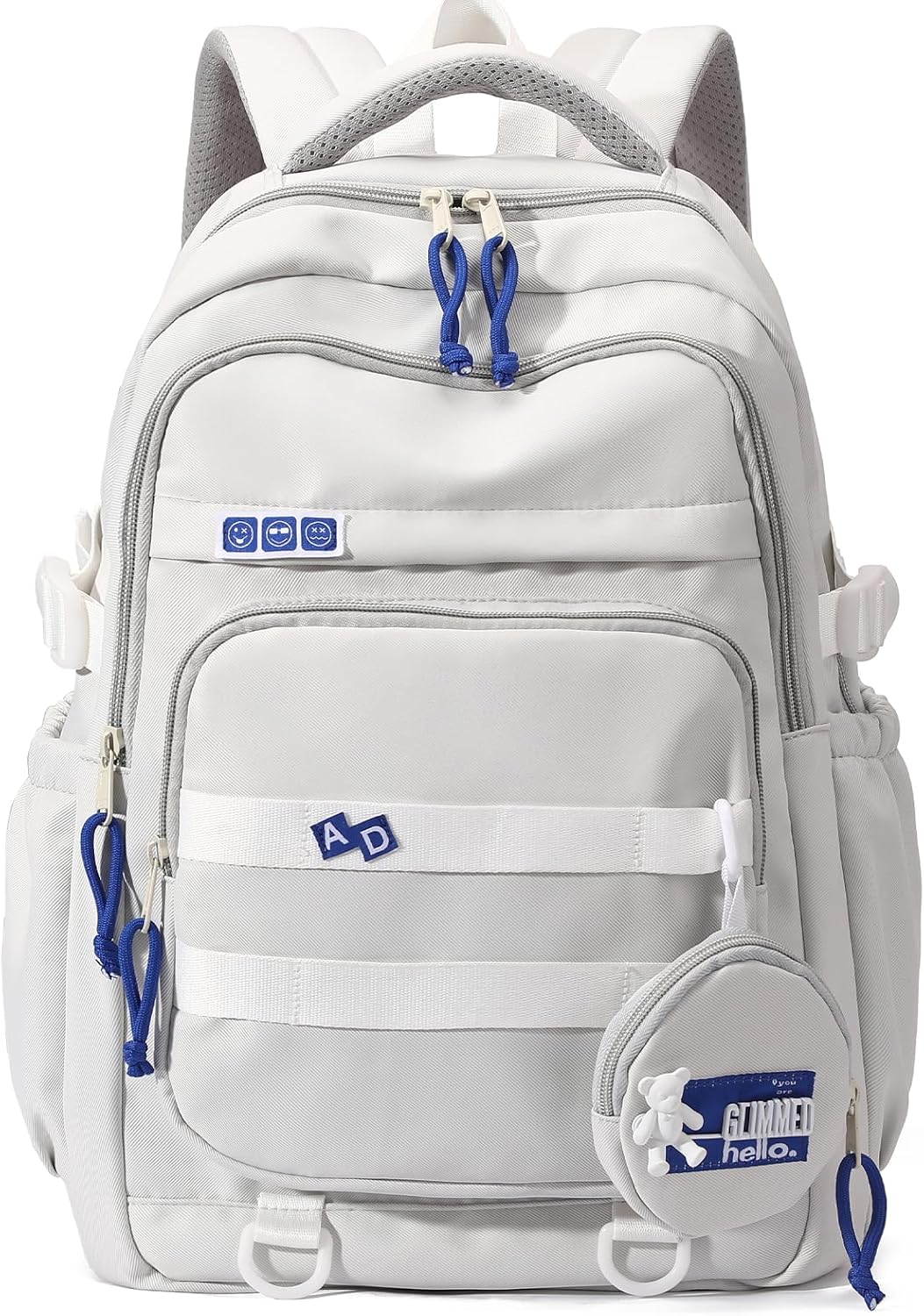 YJMKOI Kids Backpack for Girls Middle-School Elementary Bookbags Aesthetic Backpack for Teen Girls-Boys