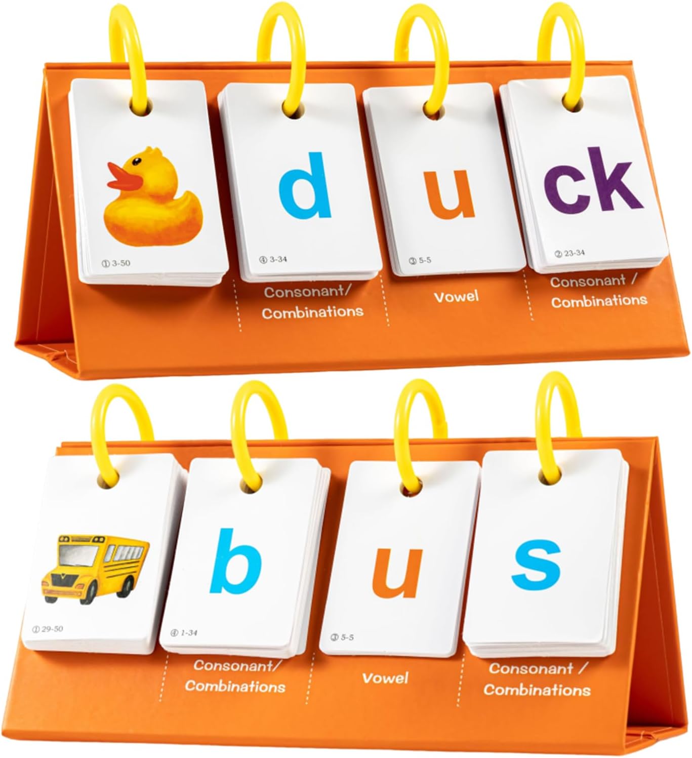 Alened Phonics Flash Cards, Sight Words Flash Cards Kindergarte Kids 3-8 | Learn To Read Books for Age 3-5, Hooked on Phonics for Toddlers 2-4 Years, CVC Word Games for 1st Grade Homeschool Education