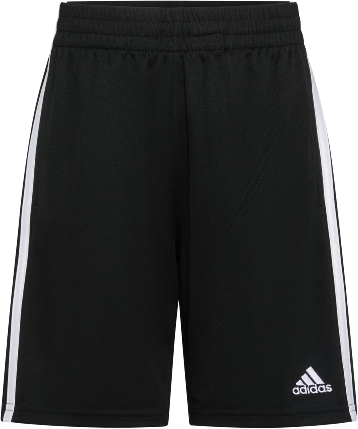 adidas Boy’s Tastigo 19 Shorts | Classic 3-Stripes Shorts, recycled materials, breathable, drawcord waist, side pockets, relaxed fit