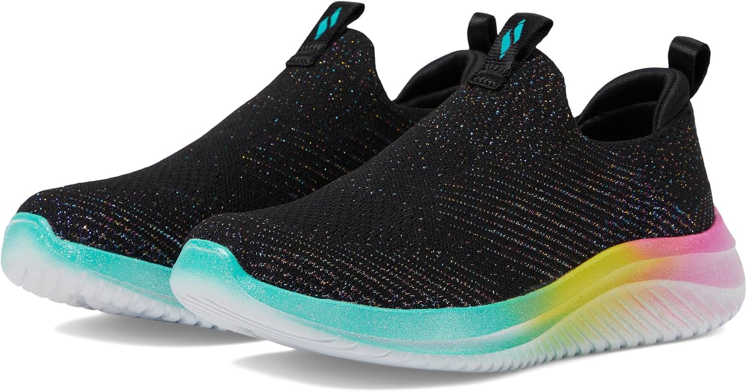 Skechers Girls’ Ultra Flex 3.0 | Casual, Stretch Fit, Air-Cooled Memory Foam, Machine Washable, Slip-On