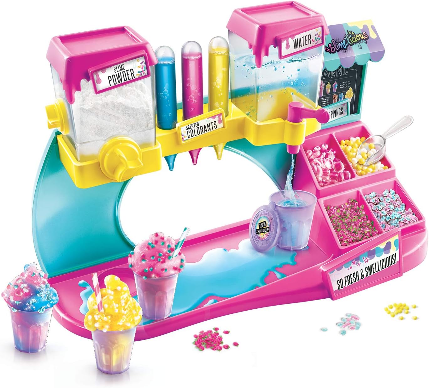 Canal Toys So Slime DIY Slime’Licious Slime Station – Make Your own Food Scented Slime – Just add Water! No Glue Required. 6+