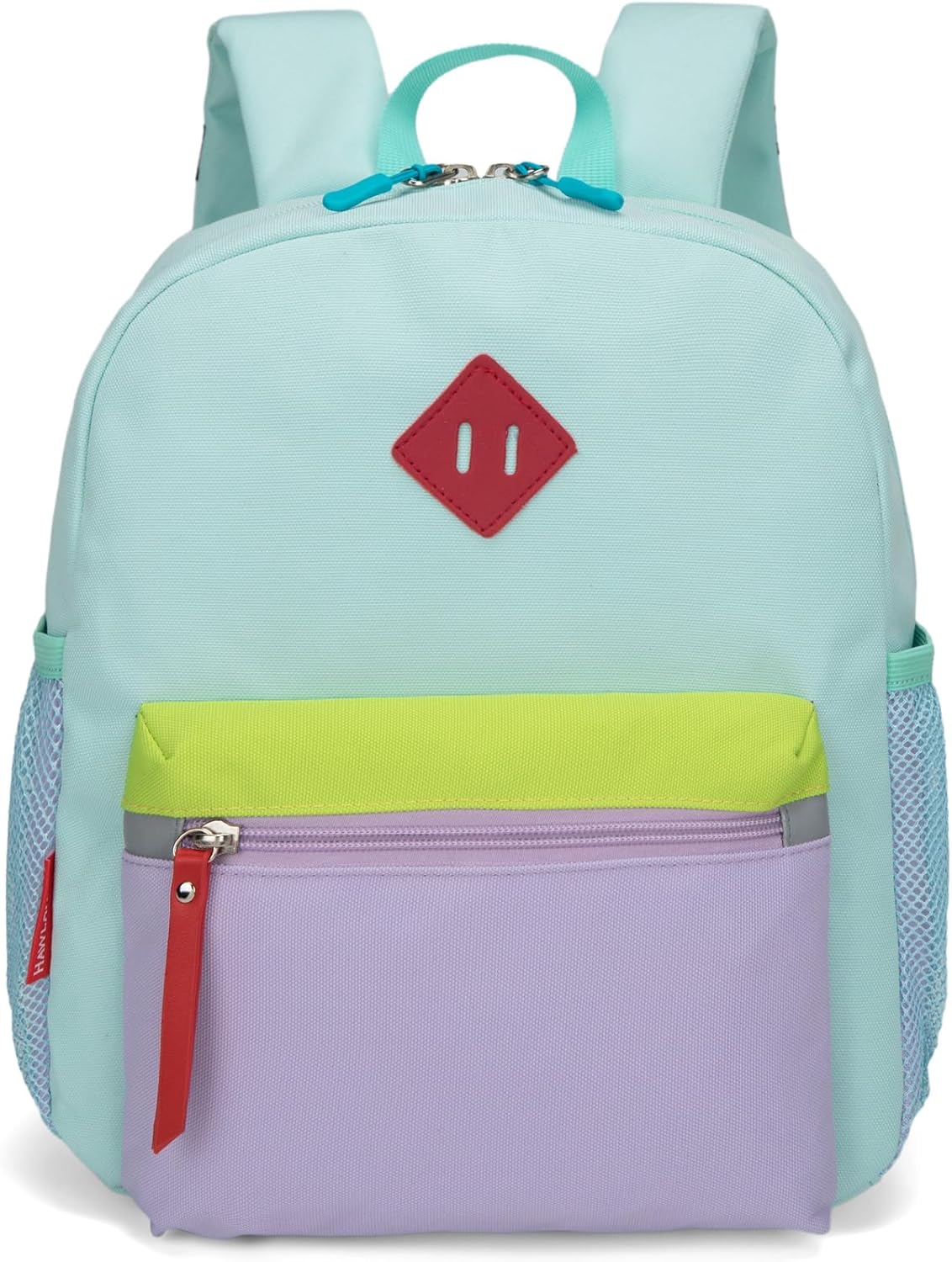 Toddler Kids Backpack for Boys or Girls, Light Green, 12 Inch | Mini Size for School: 12.0″H x 11.0″ W x 5.0″D. Fits 3 to 6 years old