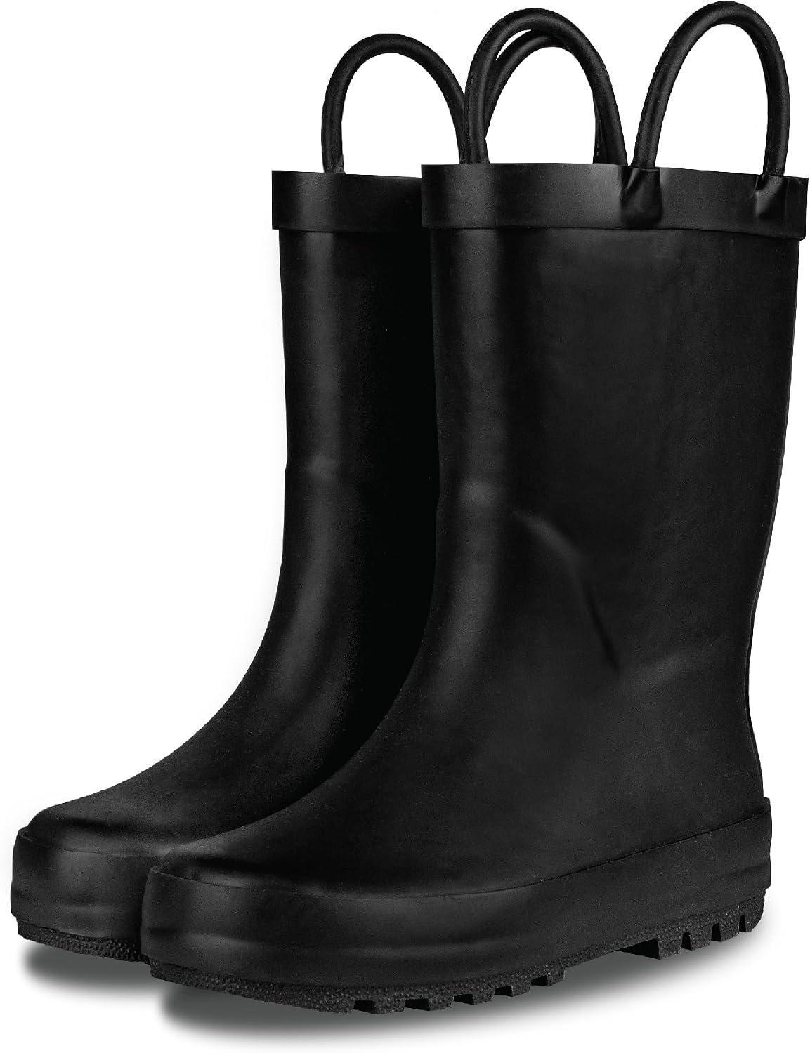 Lone Cone Premium Natural Rubber Rain Boots for Toddlers and Kids with Solid Design