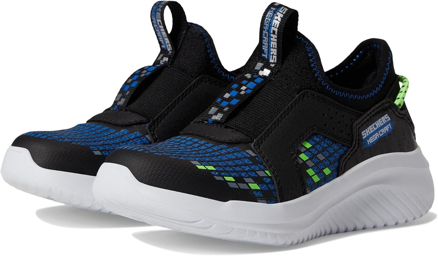 Skechers Boys’ Ultra Flex 3 Triple Pointz | Casual, Machine Washable, Mega-Craft, Lightweight, Cushioned Comfort