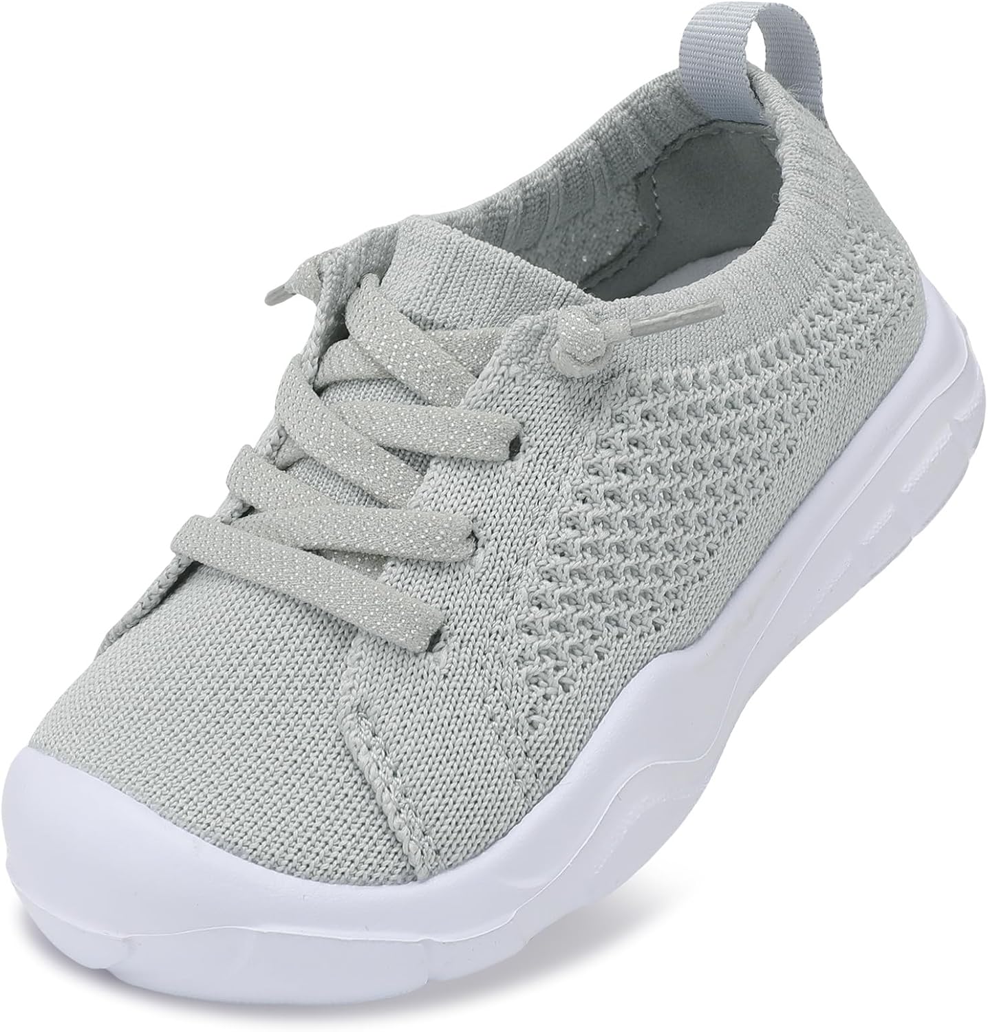 LeIsfIt Toddler Shoes Boys Girls Wide Toe Box Breathable Slip-On Sneakers Kids Lightweight Barefoot Feel Shoes for Everyday Play