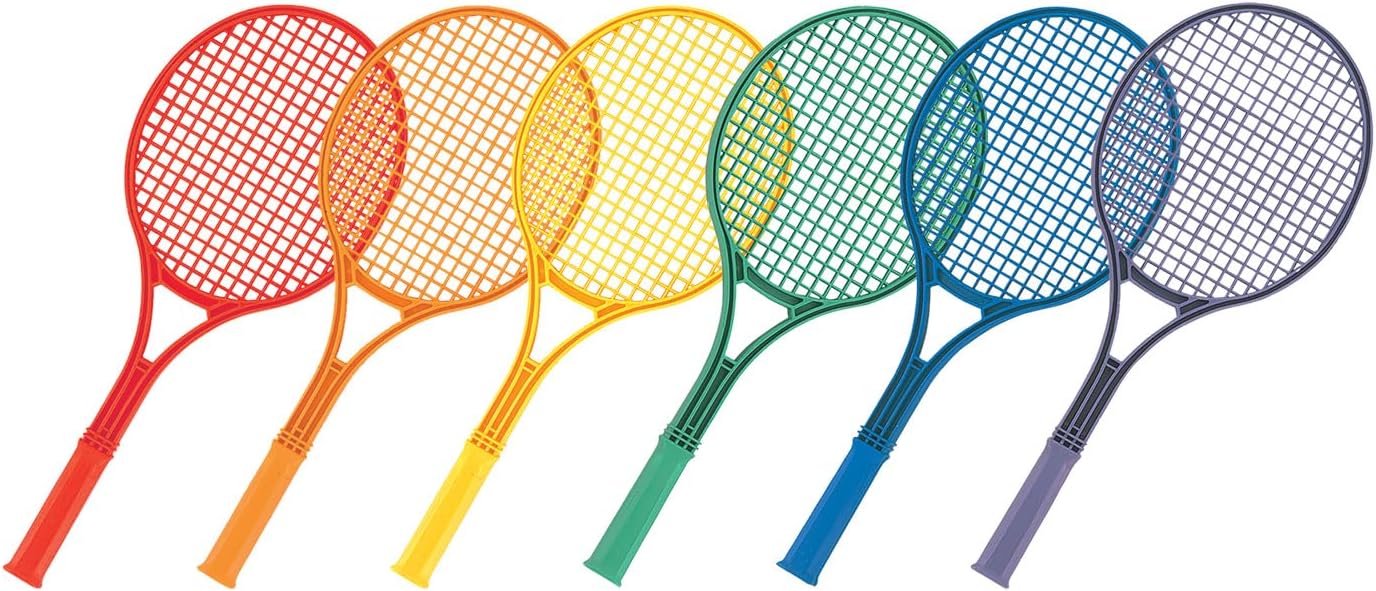 Champion Sports Plastic & Foam Racket Sets – Durable, Lightweight Paddles for Youth Play & PE, Paddleball, Racquetball