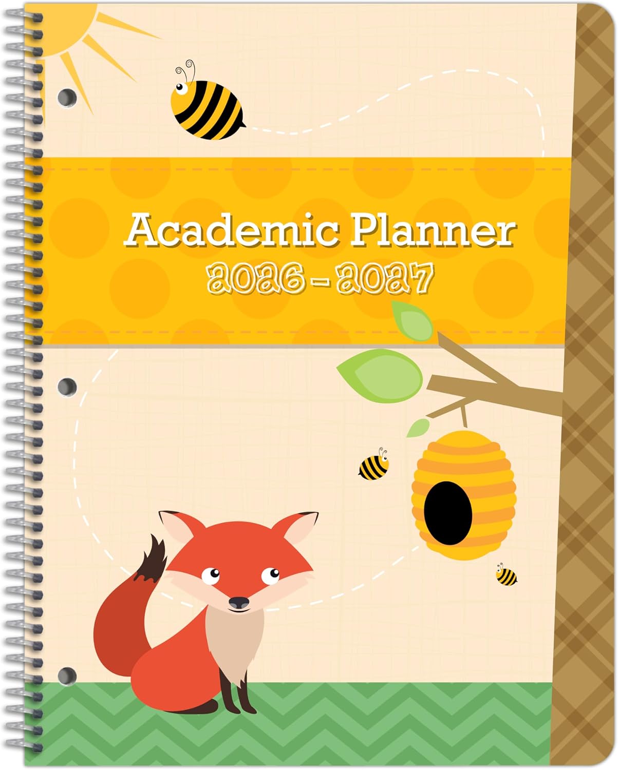 Kids School Planner 2026-27 with Engage Cover, Large, 8.5″ x 11″ | Kids Agenda, Daily Planning, Track Homework, Learn to Spell, Parent & Teacher Communication, July 2026 – June 2027