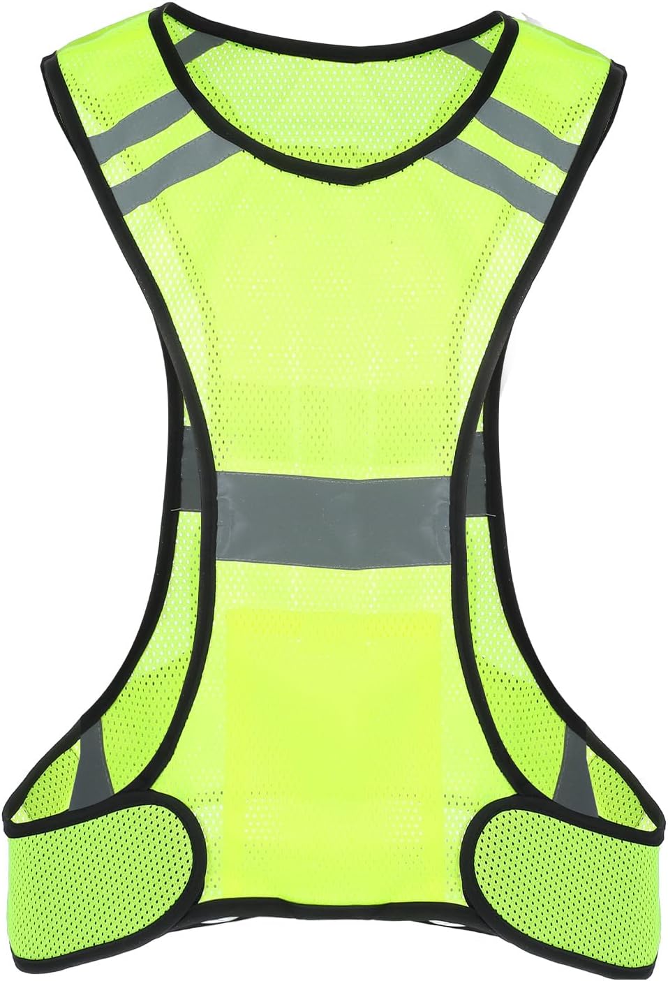 Reflective Running Vest High Visibility Running Gear with Large Pocket Night Lightweight Reflective Safety Vest