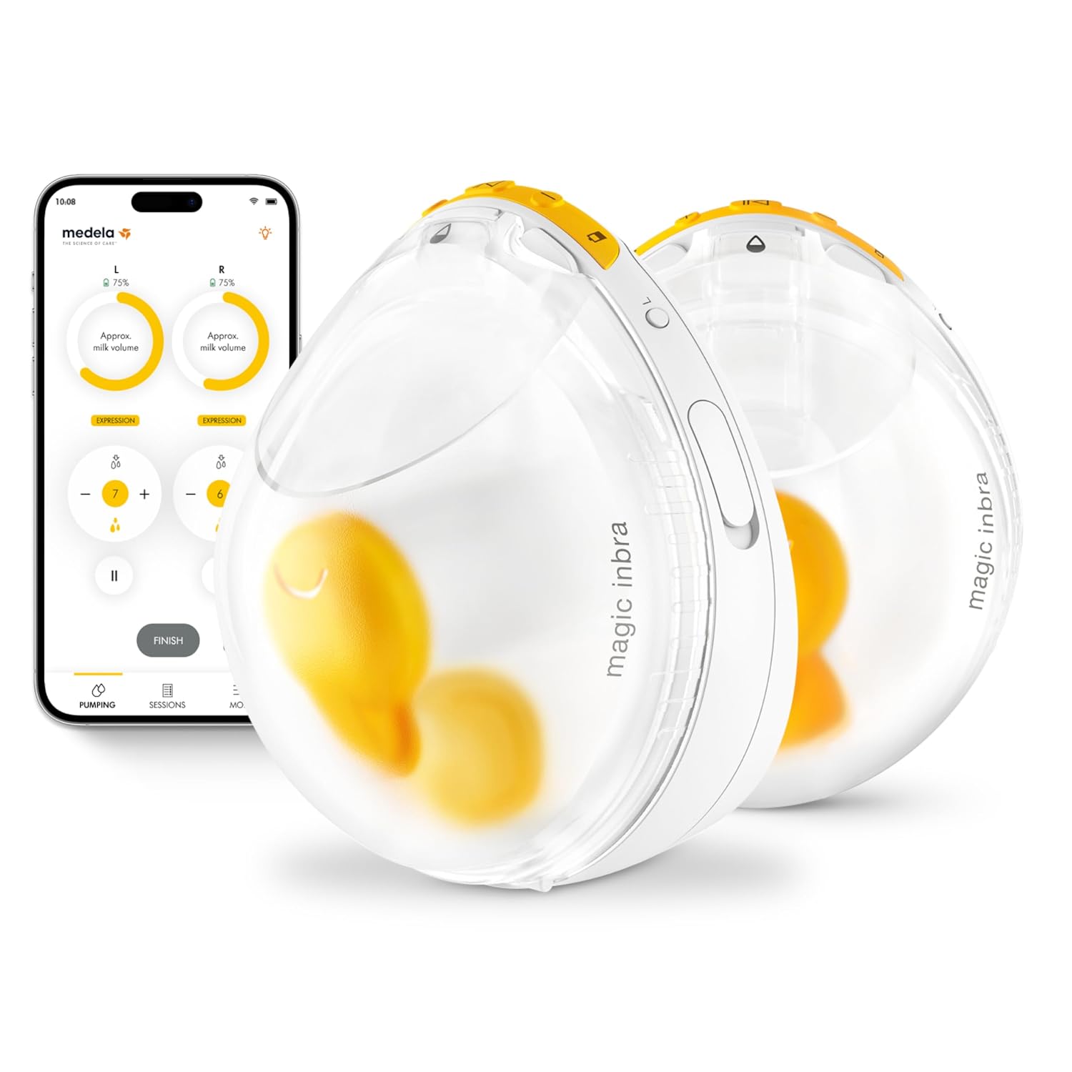 Medela Magic InBra Hands-Free Electric Breast Pump | Wearable | 1Ct