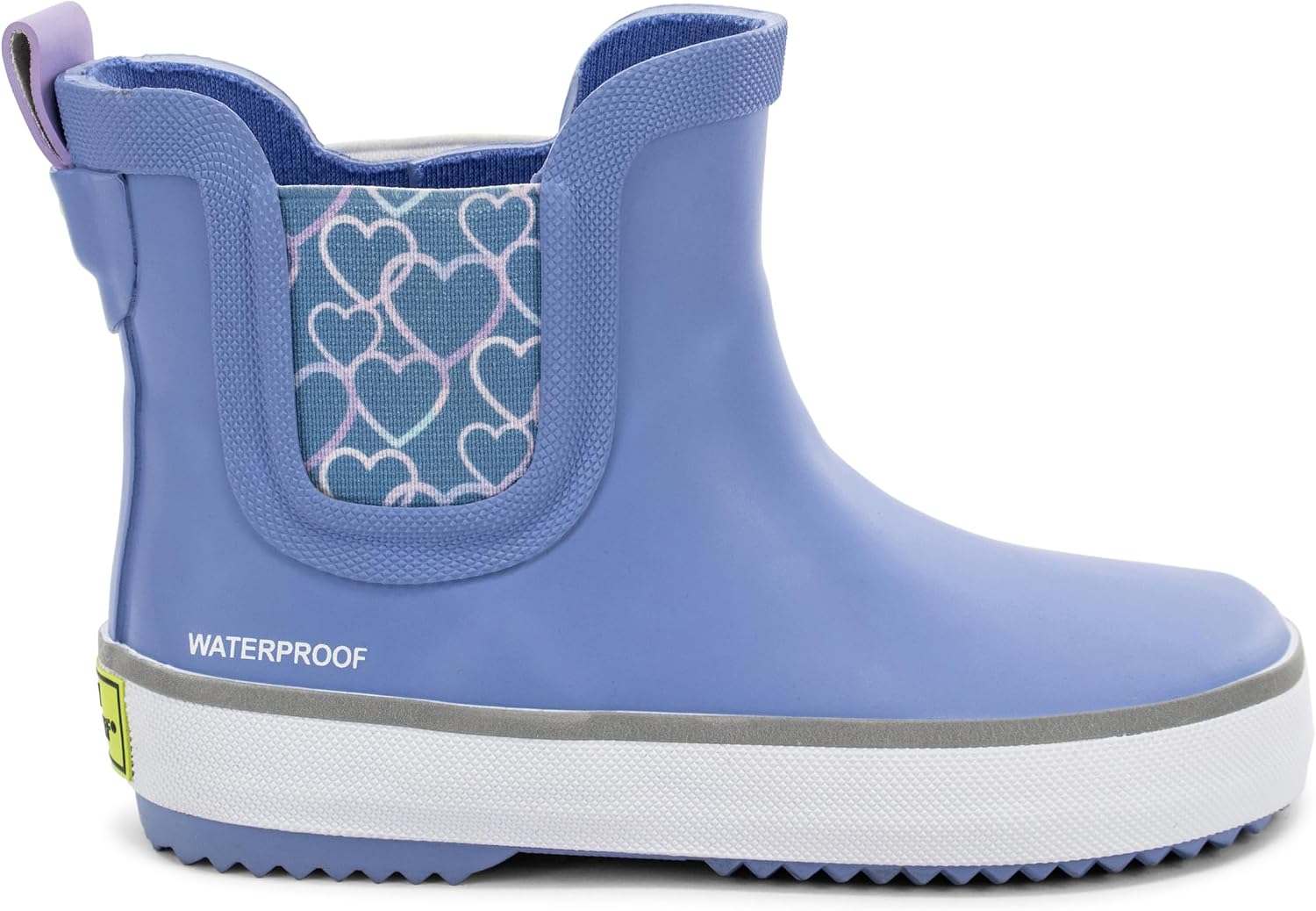 Western Chief Kids Element Waterproof Chelsea Rain Boot | Girls and boys ankle boots in toddler to big kid sizes with cozy lining and slip resistant outsole for rainy day play