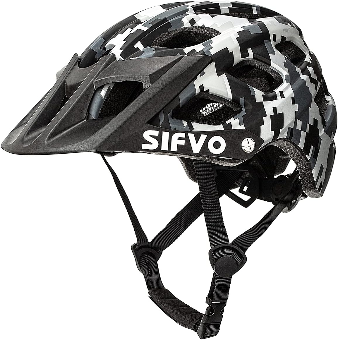 Kids Bike Helmet for Boys and Girls Ages 8-14 Adjustable Youth Helmet with Detachable Visor Lightweight, Safe & Stylish Cycling Bicycle Helmets for Kids 54-57cm