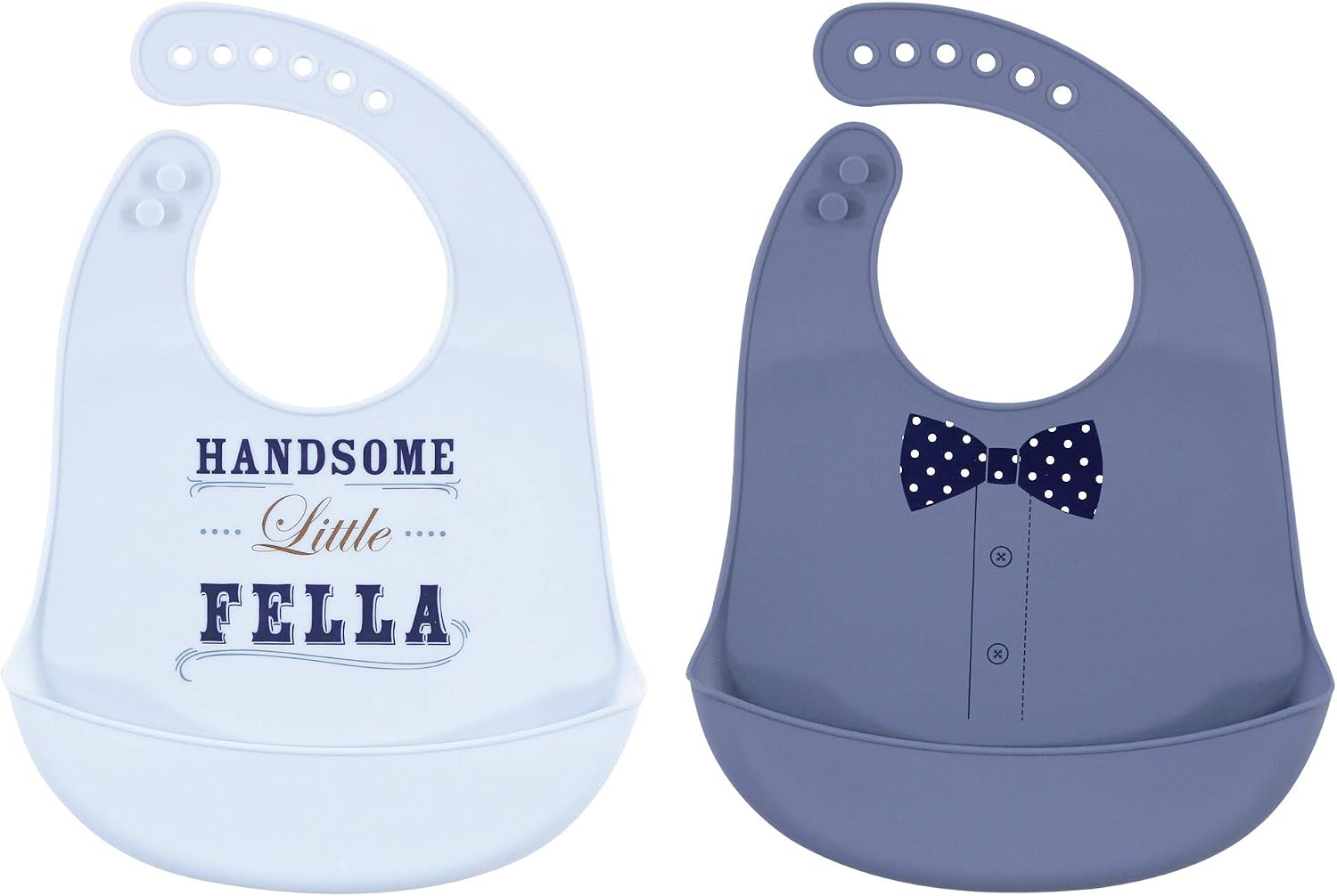 Little Treasure Unisex BabySilicone Bibs