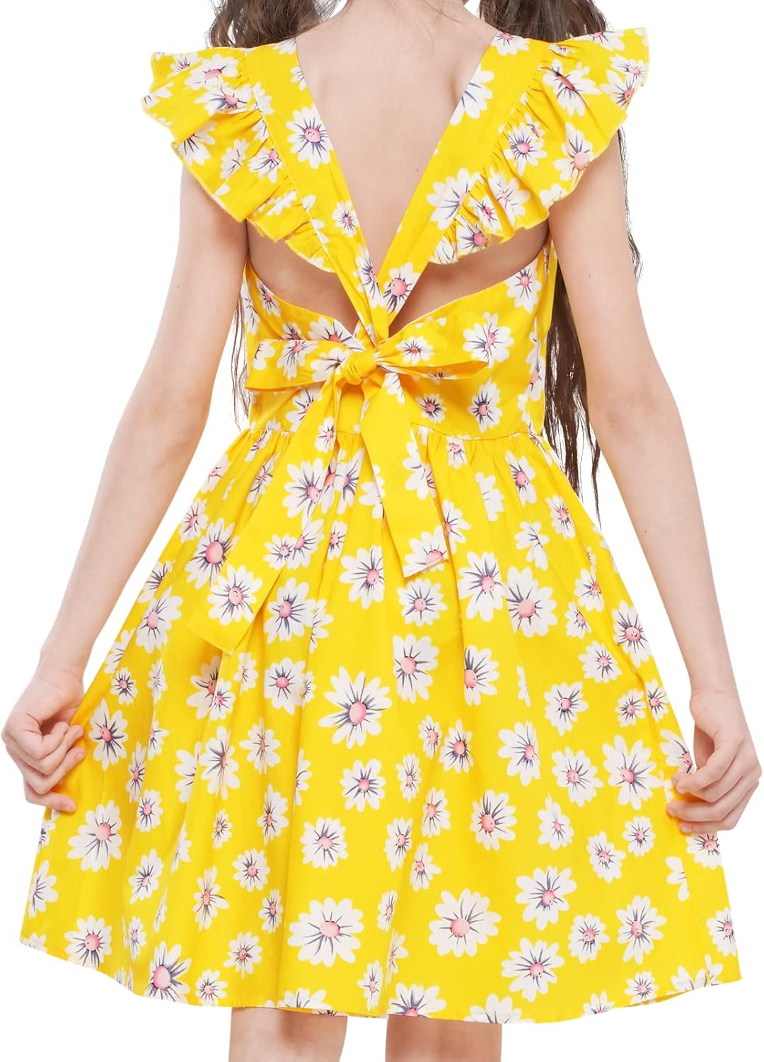 Kid Floral Cotton Girls Dresses Summer Girl Clothes