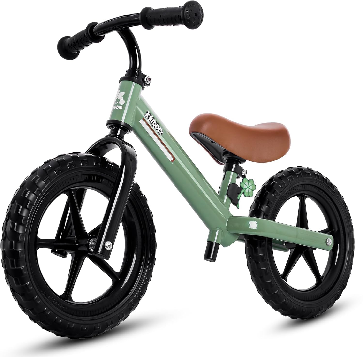 KRIDDO Toddler Balance Bike 2 Year Old: Toddler Bike Toys for 2-5 Years Old | Dual Bearing for Smoother Riding, Adorable Plate, Adjustable Seat and Handlebar, Kids Bike Gift for 2-3 Boys Girls
