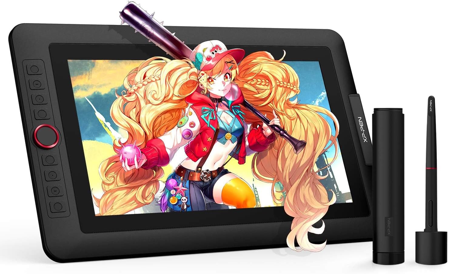 XPPen Artist 13.3 Pro 13.3″ Drawing Tablet with Screen, 16K, Full-Laminated | Anti-Glare 123% sRGB Display, 8 Keys for Art, Animation, Mac, PC, Android, Includes Adjustable Stand, Designed for Beginners
