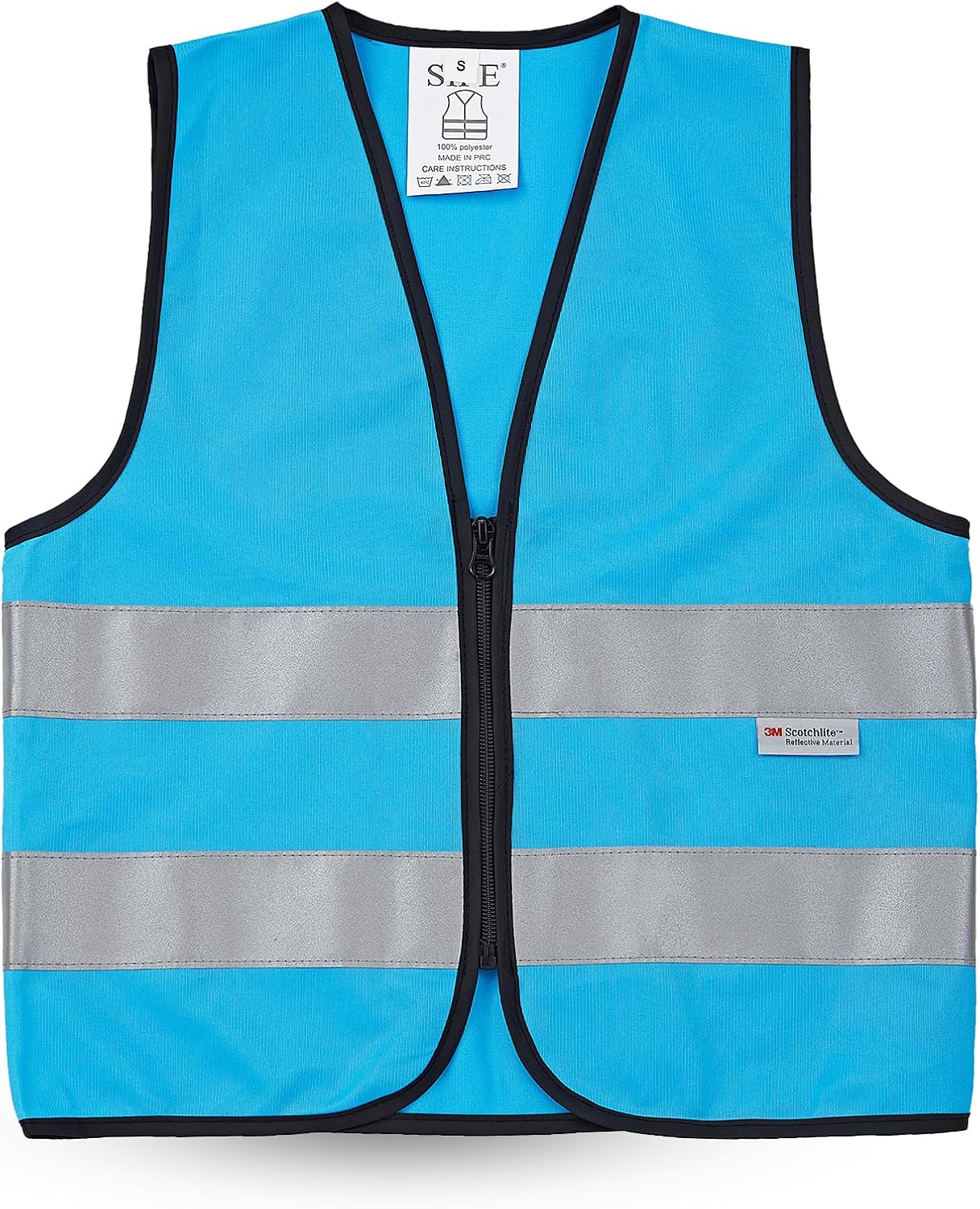 SIFE Kids’ Safety Vest for Young Explorers,6 Color Options,Compatible with 3M Technology