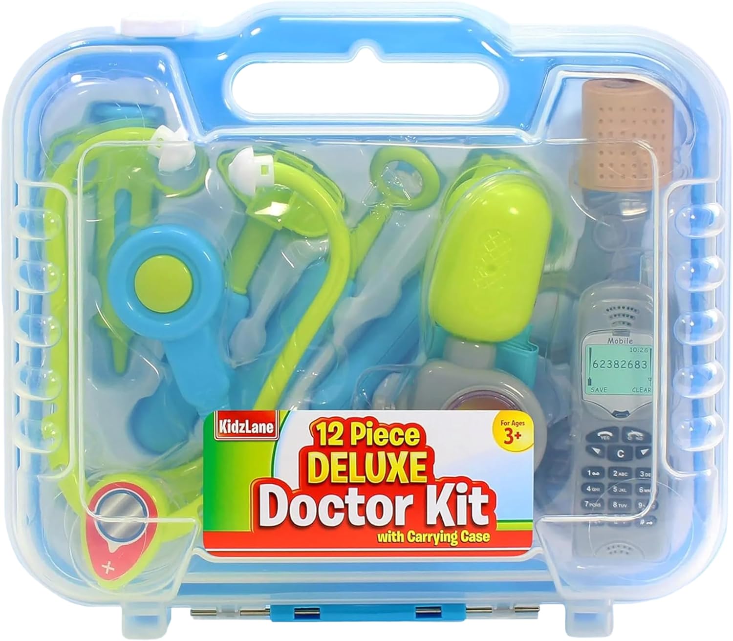 Doctor Kit for Kids – Kids Doctor Playset with Electronic Stethoscope – Kid Doctor Play Set – Pretend Play Doctor Set for Toddlers – Children’s Realistic Dr. Kit with Sounds