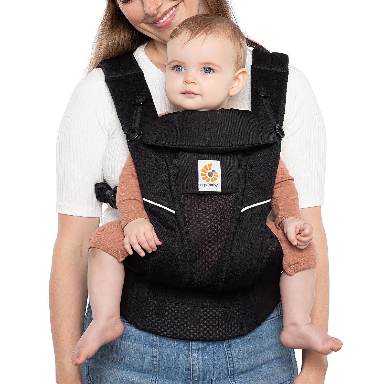 Ergobaby Omni Breeze Baby Carrier All Carry Positions
