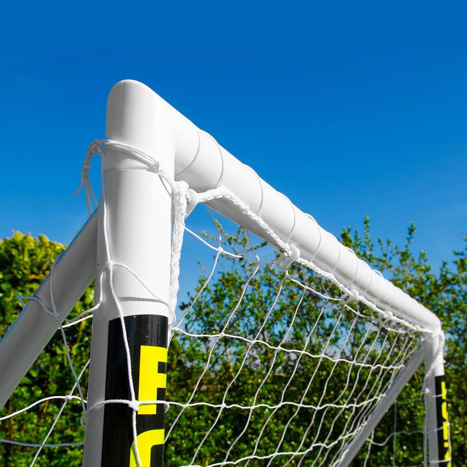 FORZA 12 x 6ft Soccer Goal – The World’s #1 Backyard Goals! | 100% UK-Made, 5 Min Setup, Unbreakable Goalpost + Target & Ball Bundle – Buy FORZA, Play Forever!