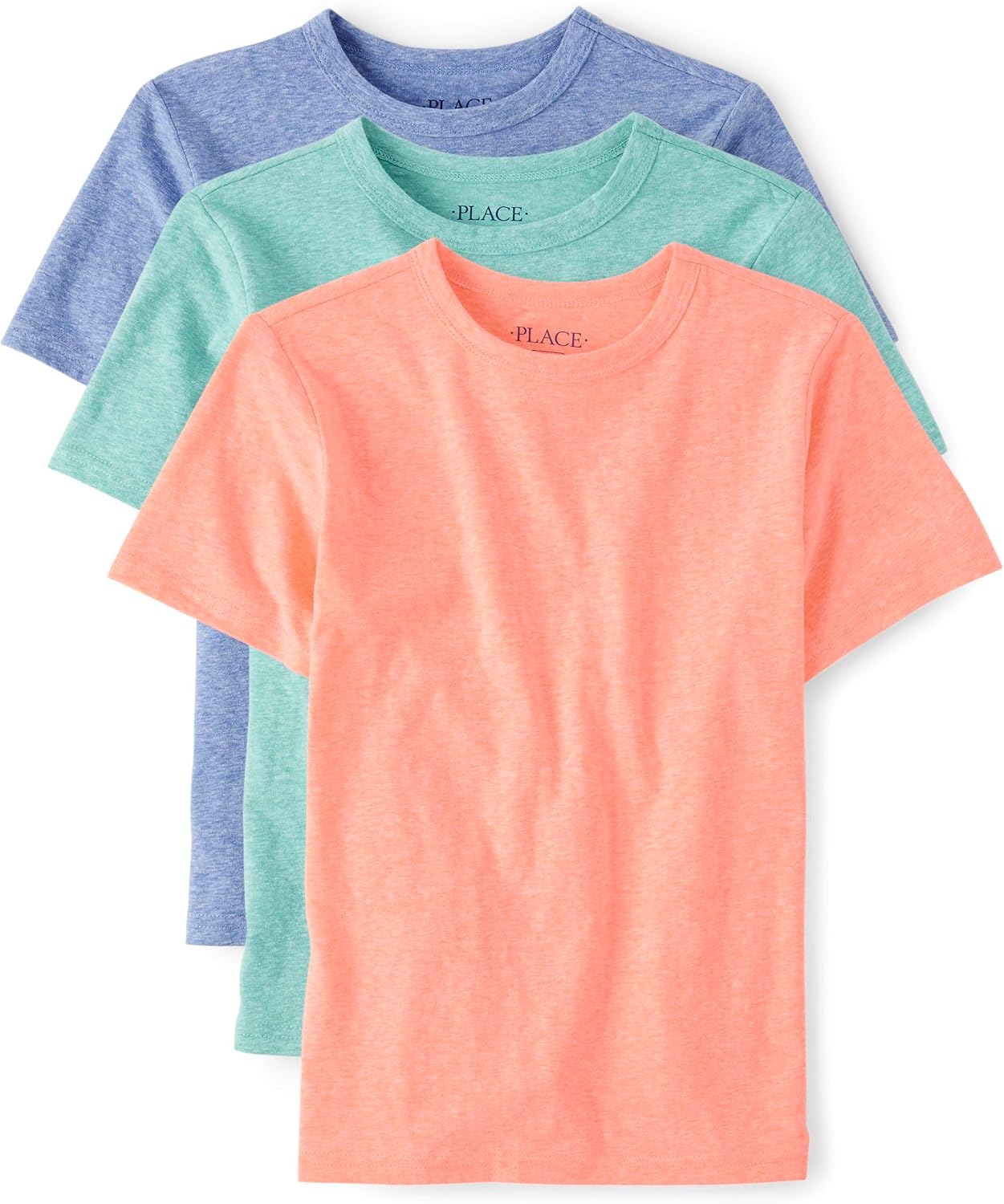 The Children’s Place Boys’ Short Sleeve Crew Neck T-Shirts