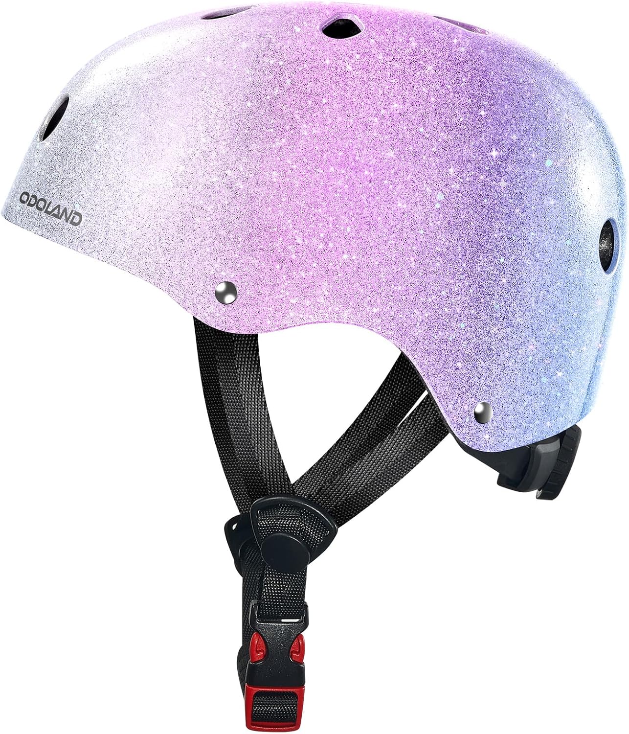 Odoland Kids Bike Helmet for Boy Girl Age 3-8 for Cycling, Scooter, Skating | Safety Certified, Multi-Sport Helmet, Adjustable Fit 48-54cm, Unique Design, Removable Easy-Clean Liner