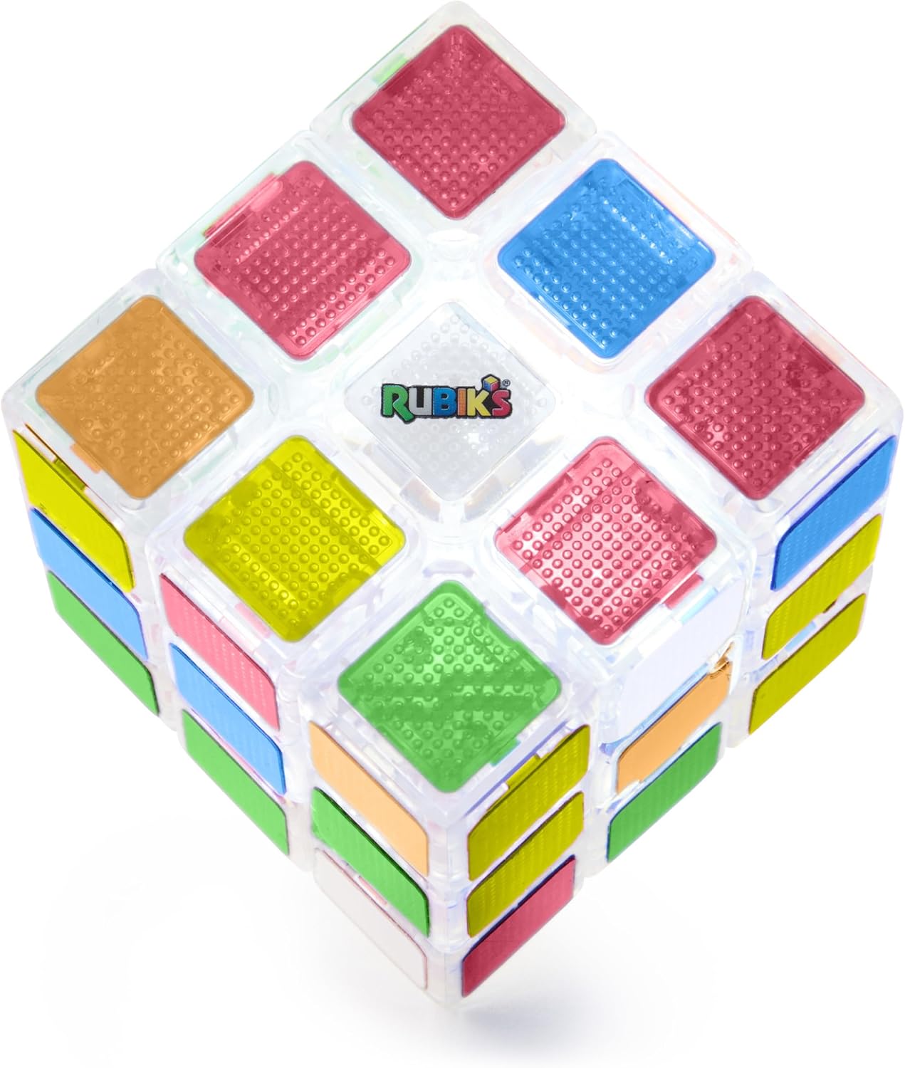 Rubik’s Cube Pulse Cube 3×3 Light-Up Electronic Puzzle Brain Teaser | Light-Up Electronic Puzzle, Solve Before the Lights Go Out, 60-Second Challenge, Fidget Toy, Ages 8 & Up